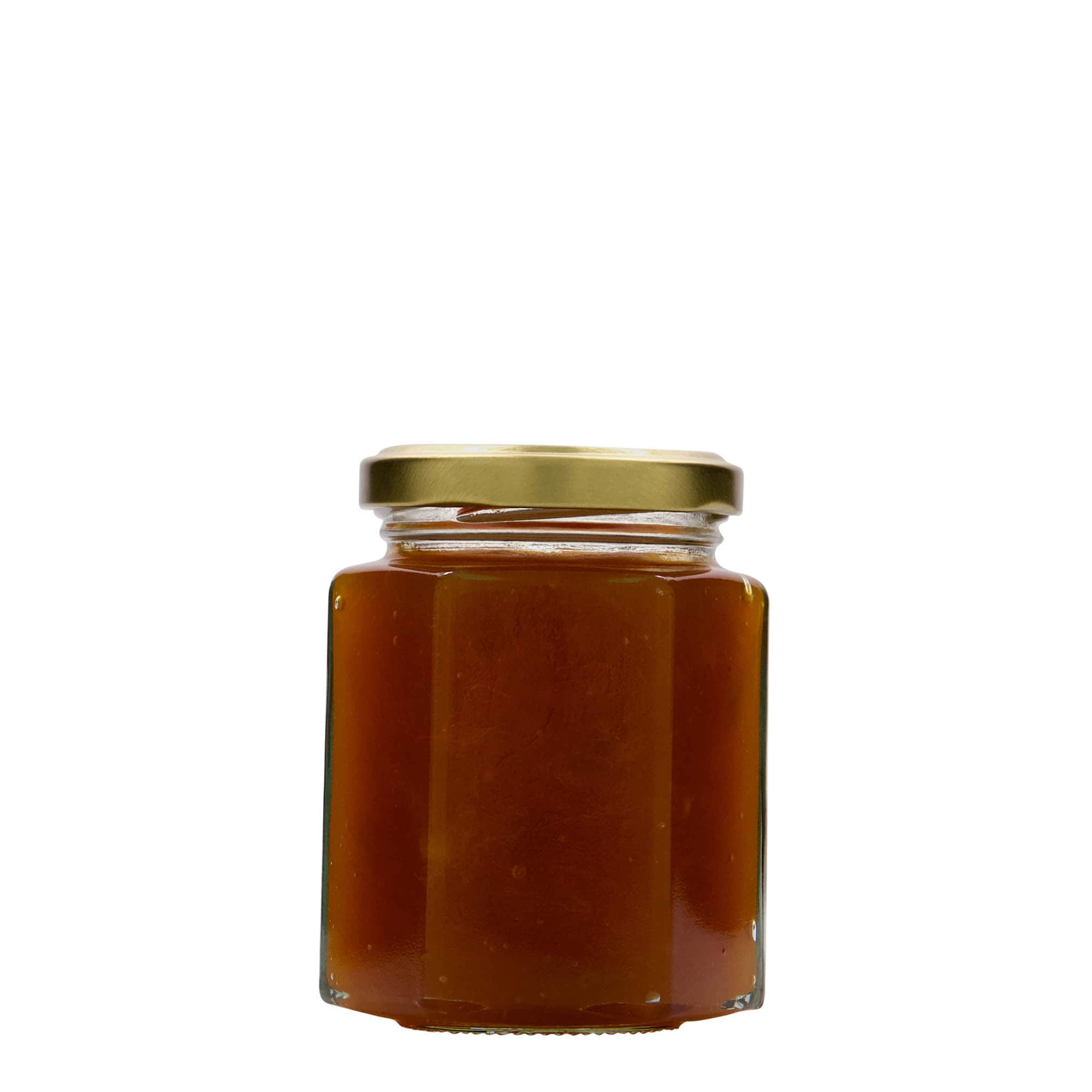 191 ml hexagonal glass, opening: twist-off (TO 58)