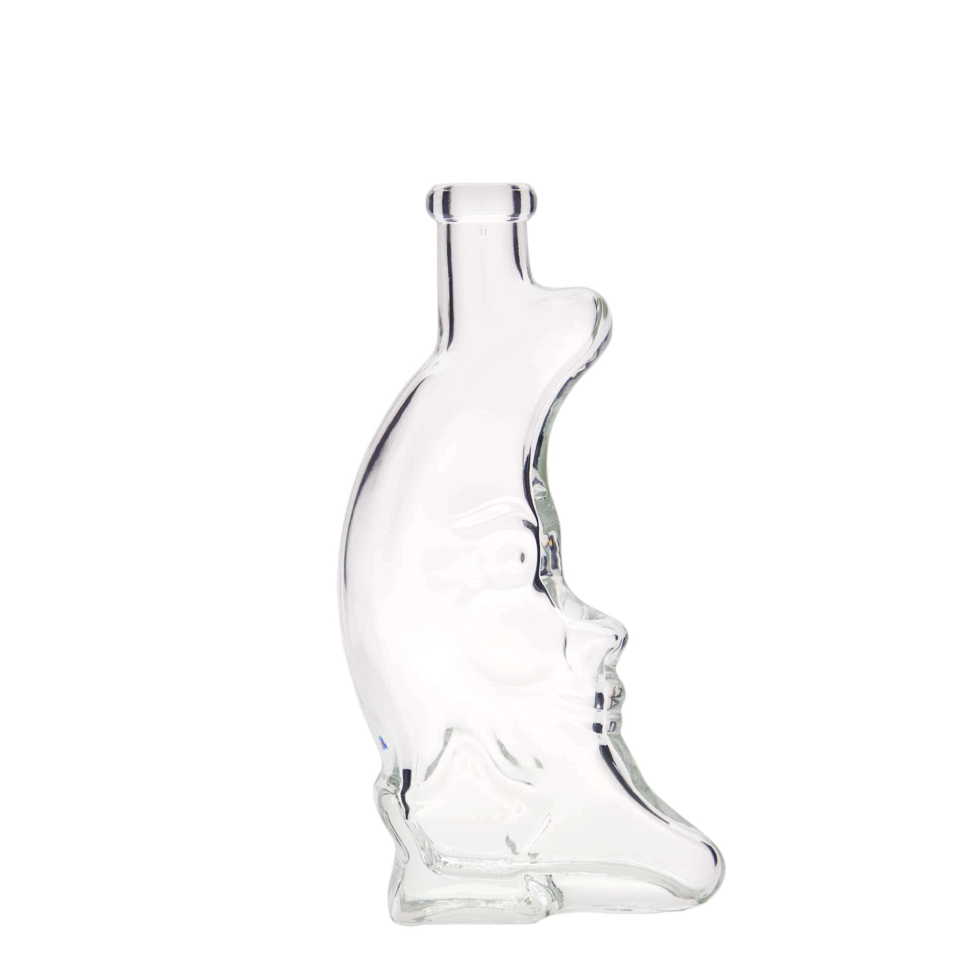200 ml glass bottle 'Moon', opening: cork