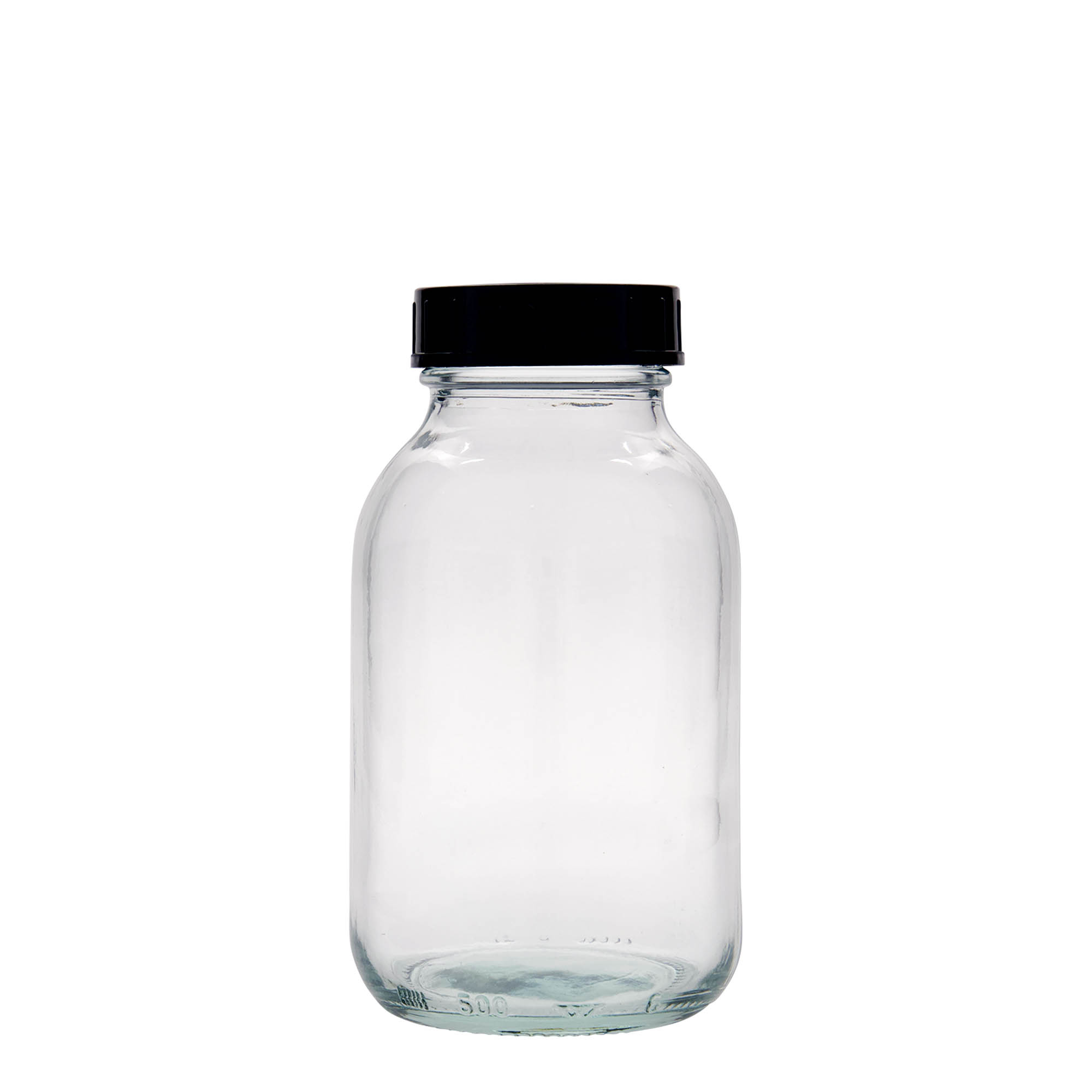 500 ml wide-neck jar, opening: DIN 55