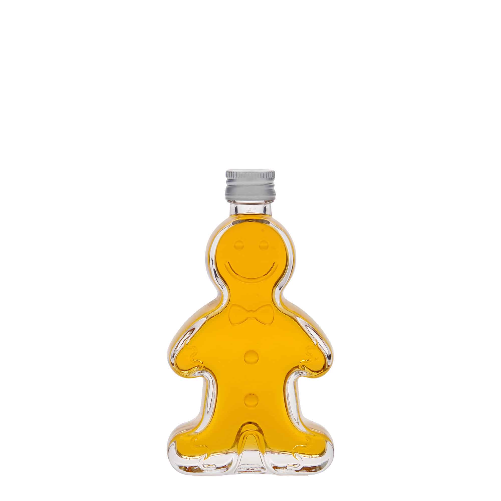50 ml glass bottle 'Gingerbread House', closure: PP 18