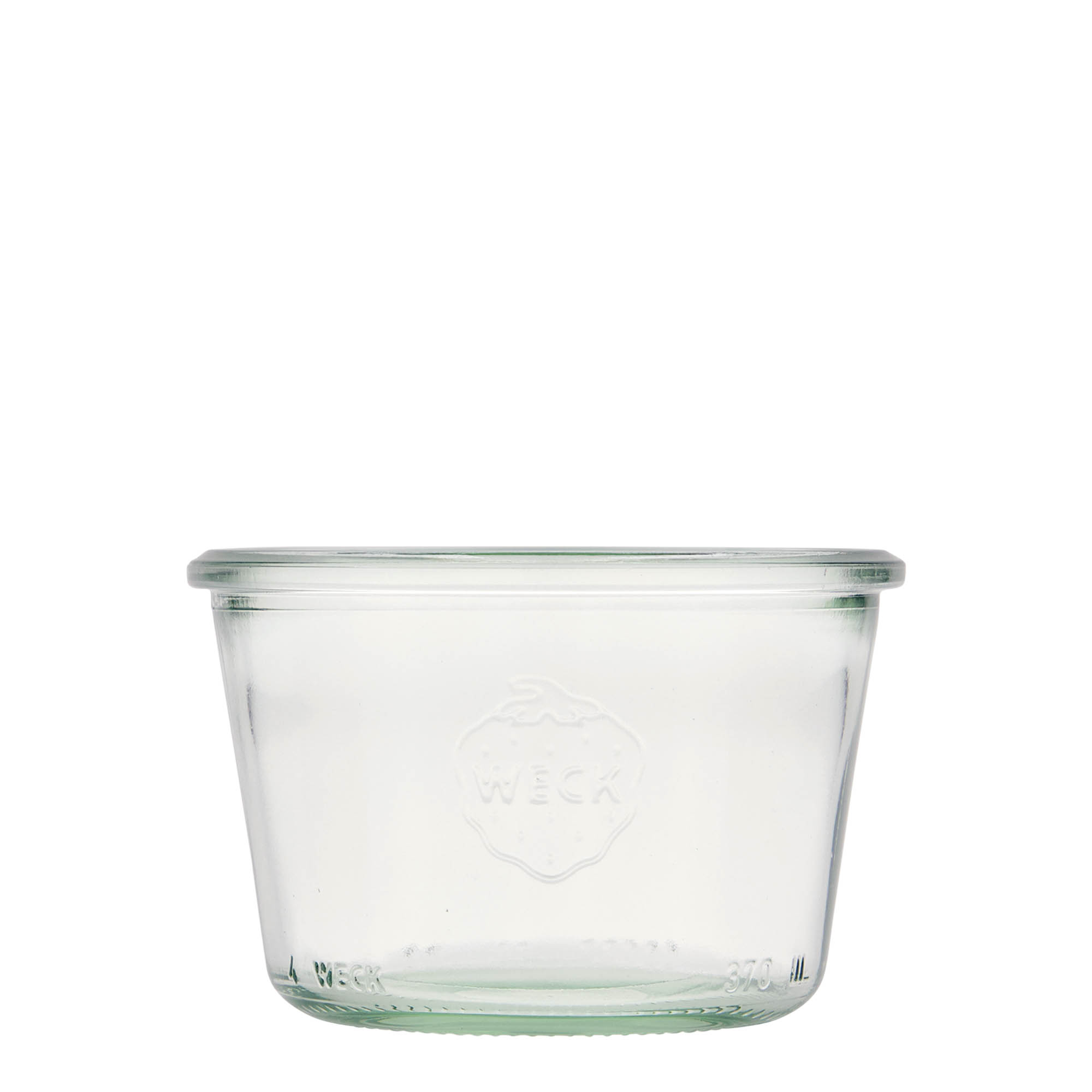 370 ml WECK inverted glass, opening: round rim
