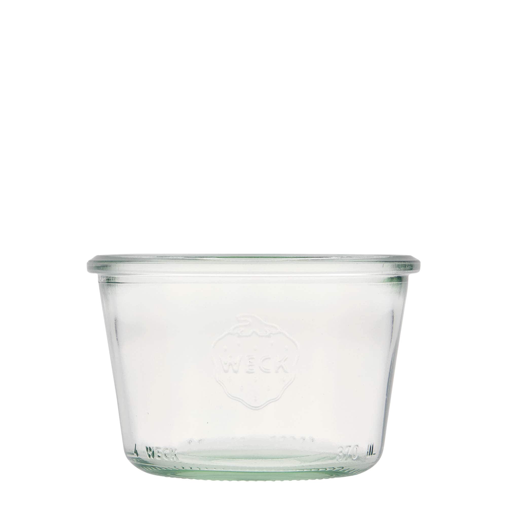 370 ml WECK inverted glass, opening: round rim