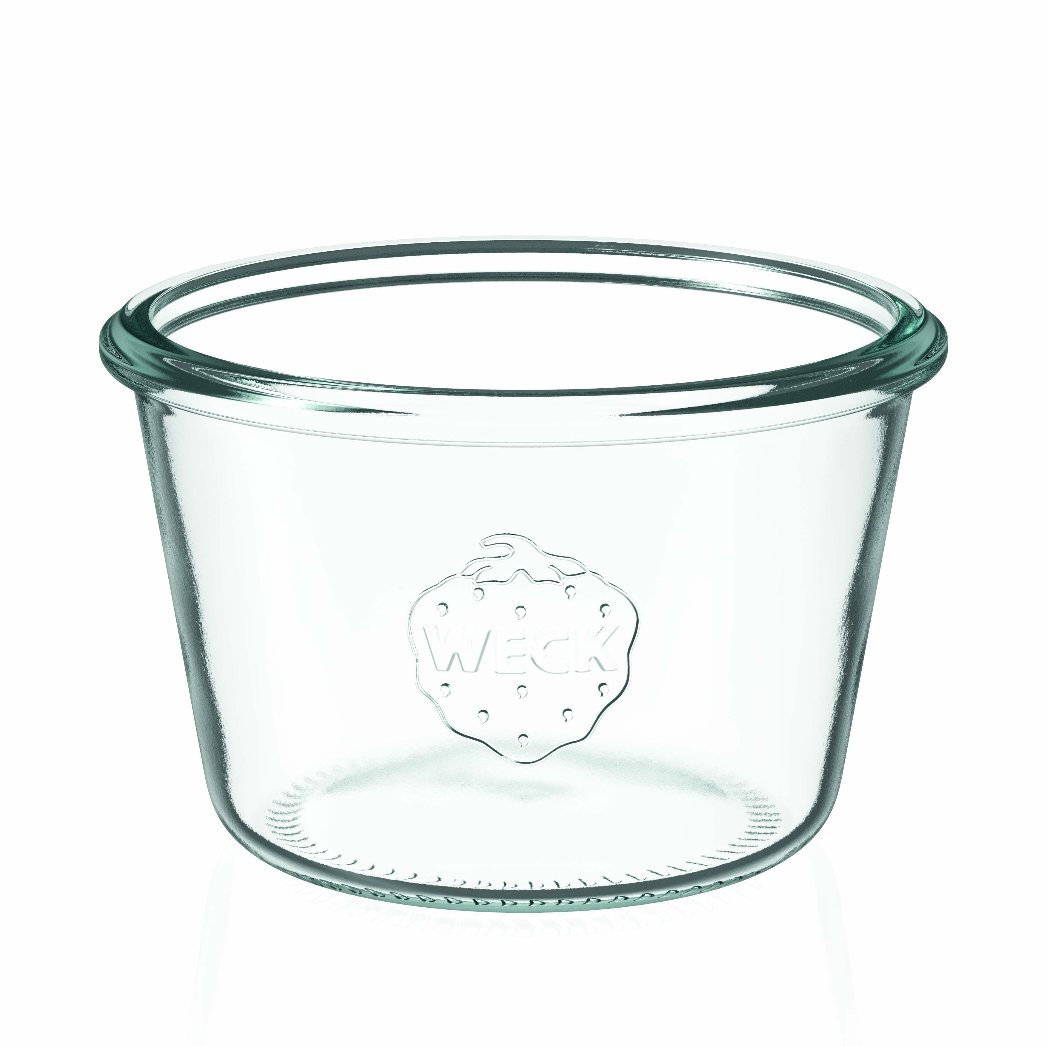 370 ml WECK inverted glass, opening: round rim
