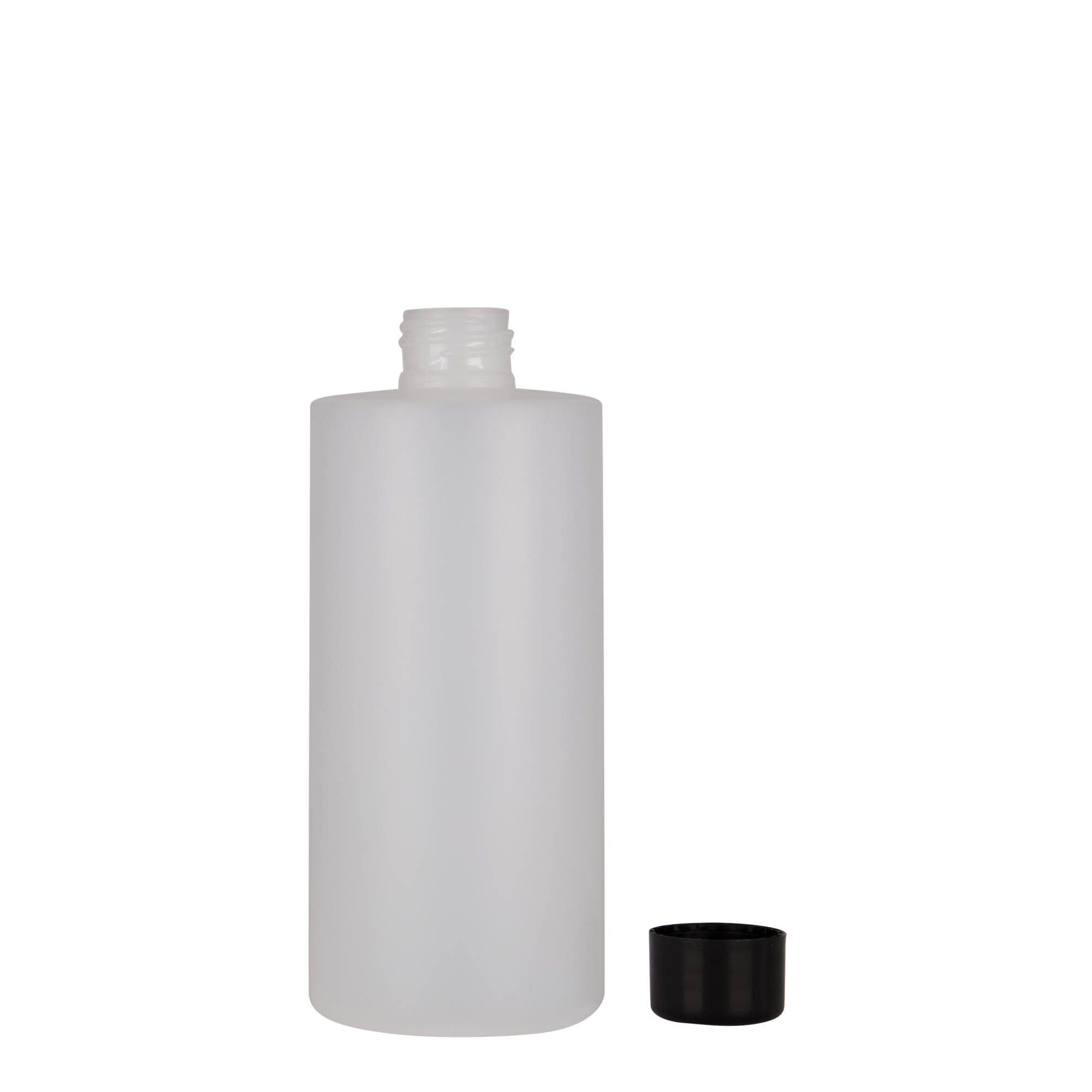 300 ml plastic bottle 'Pipe', HDPE, white, opening: 24/410 300 ml plastic bottle 'Pipe', HDPE, white, opening: 24/410