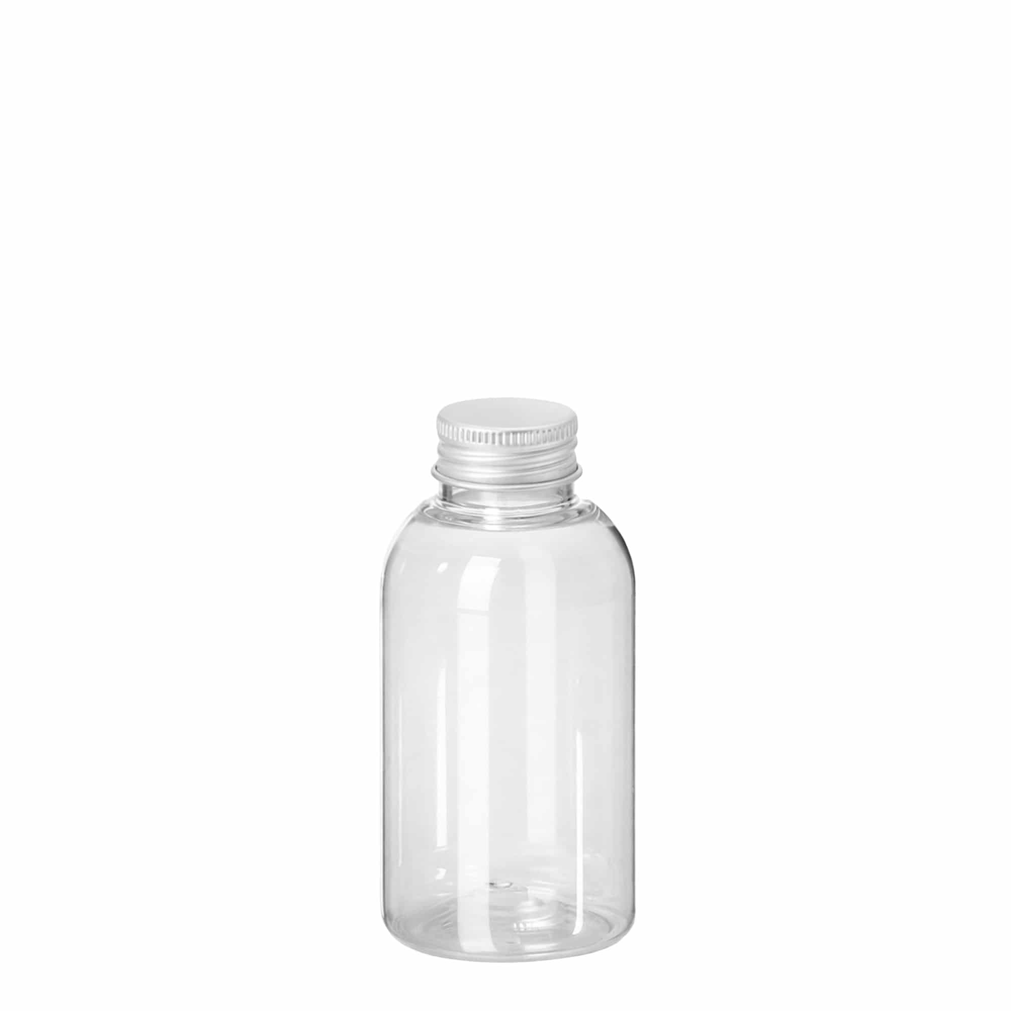 100 ml PET bottle 'Boston', plastic, neck: 24/410