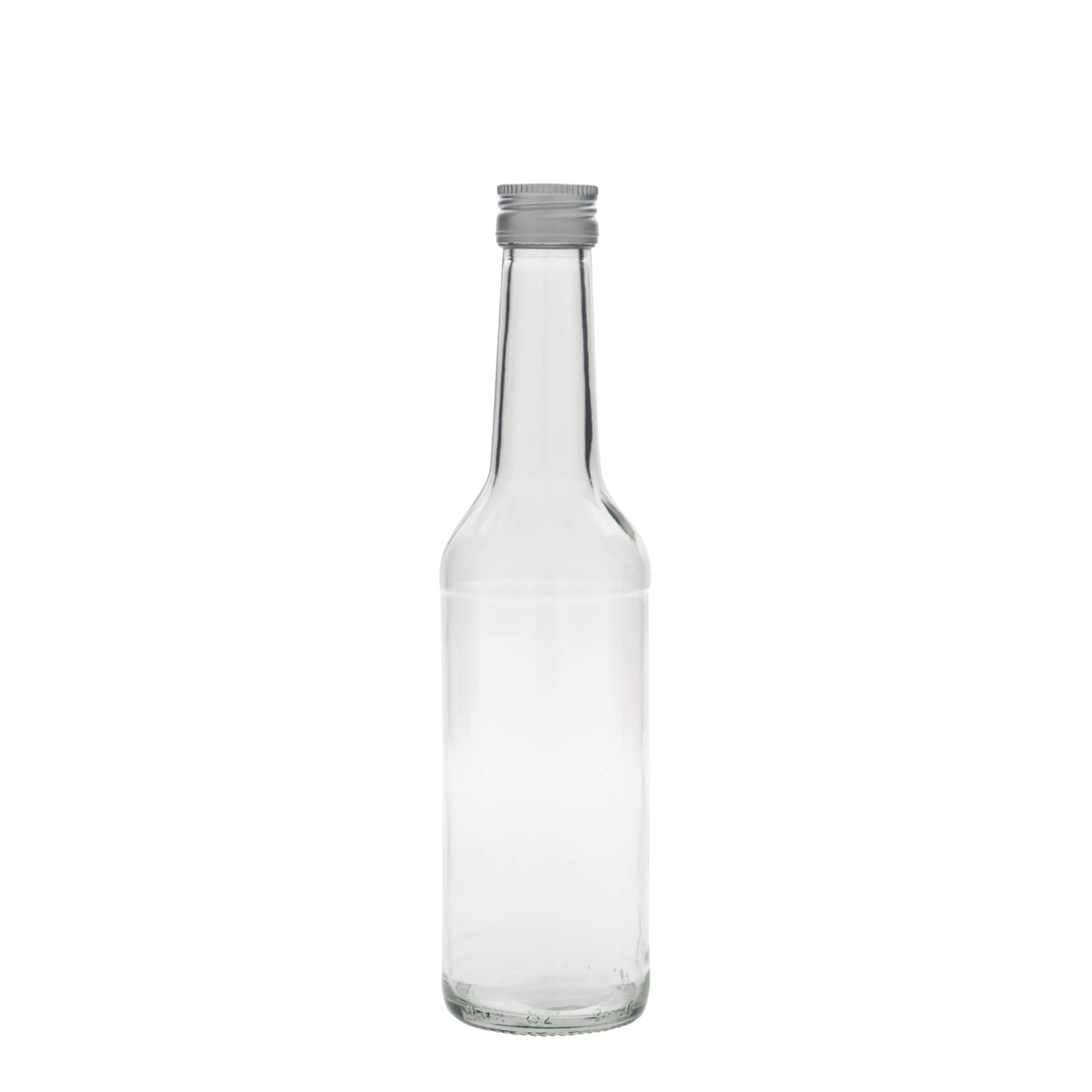 350 ml glass bottle straight neck, opening: PP 28 350 ml glass bottle straight neck, opening: PP 28