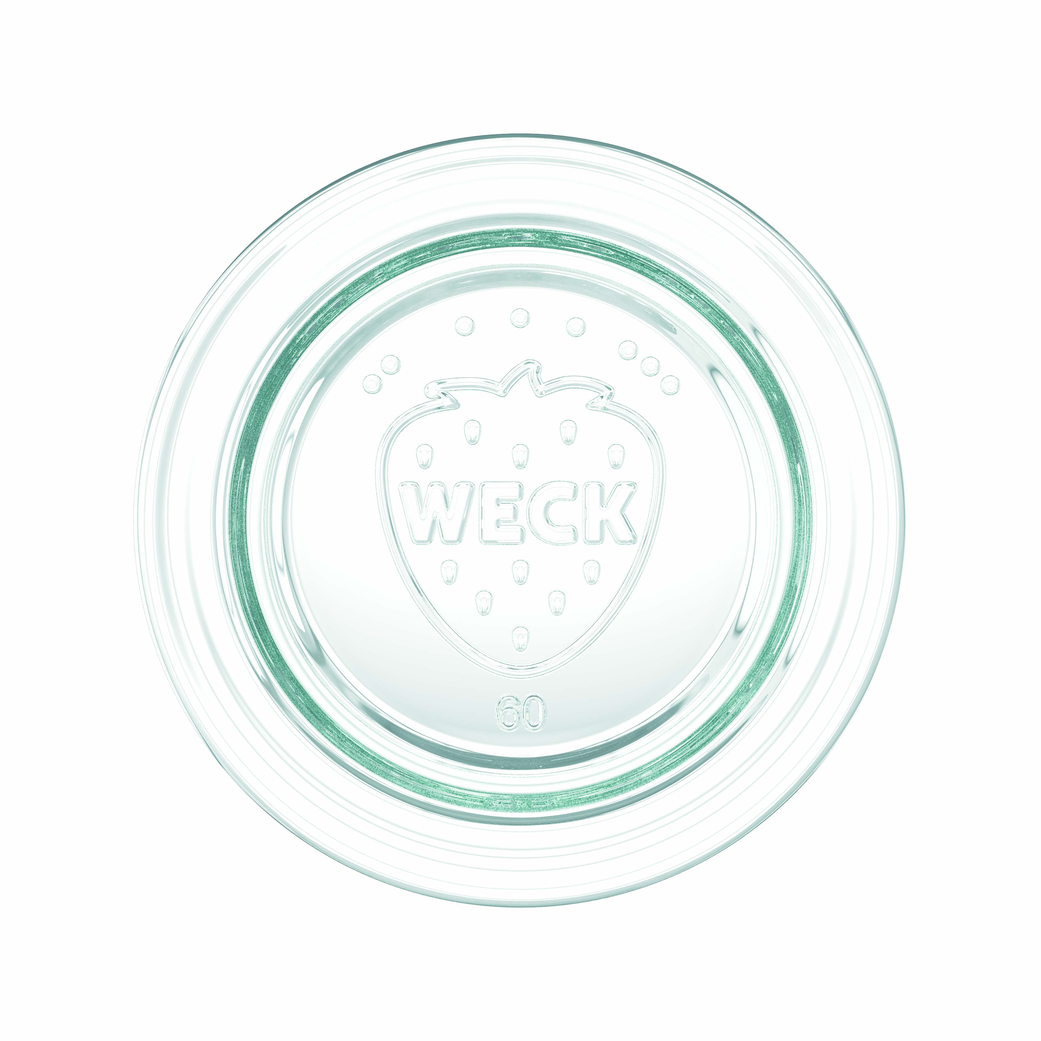 6x 1000 ml WECK juice bottle with glass lid RR 60