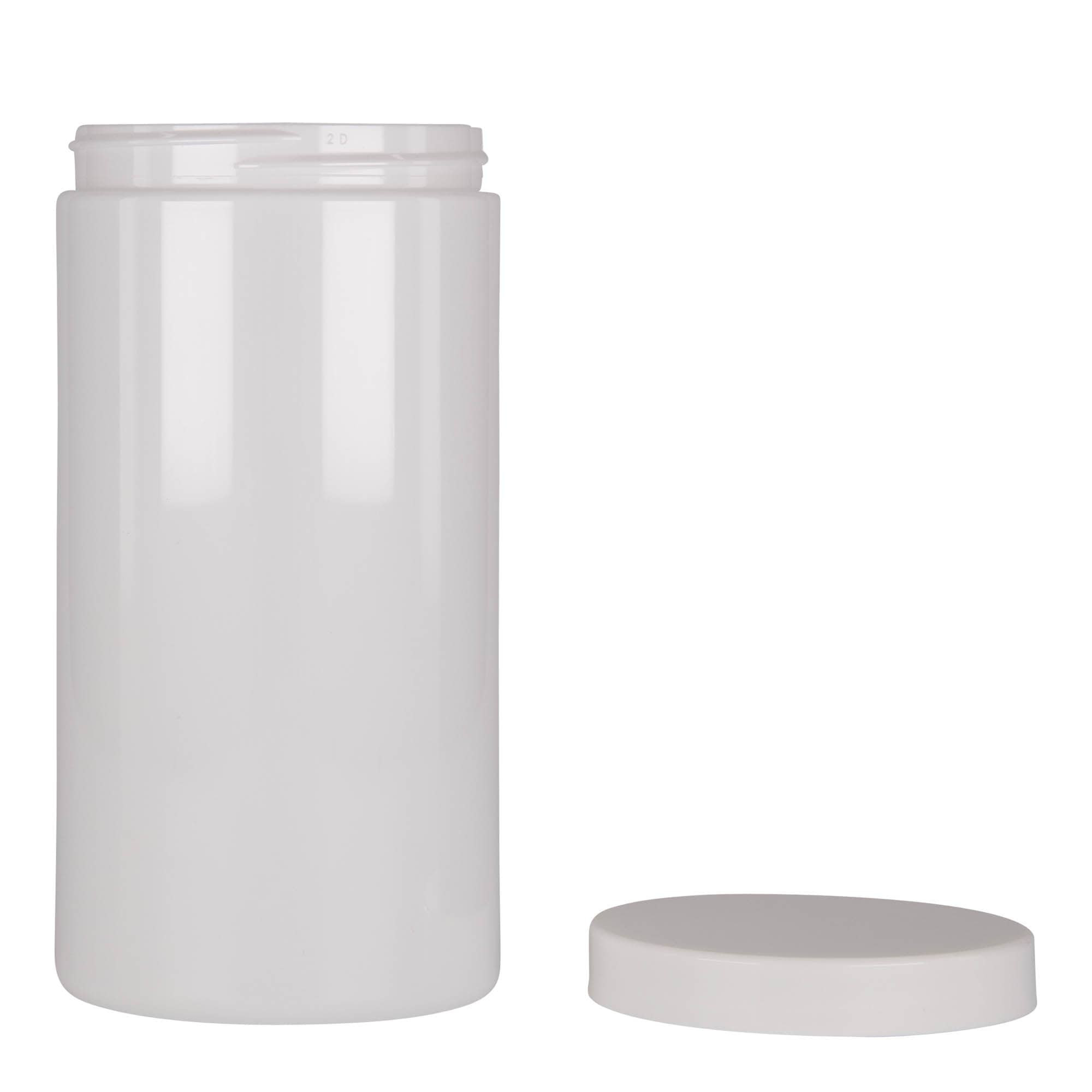 500 ml PET can 'Isabella', white, opening: 70/400