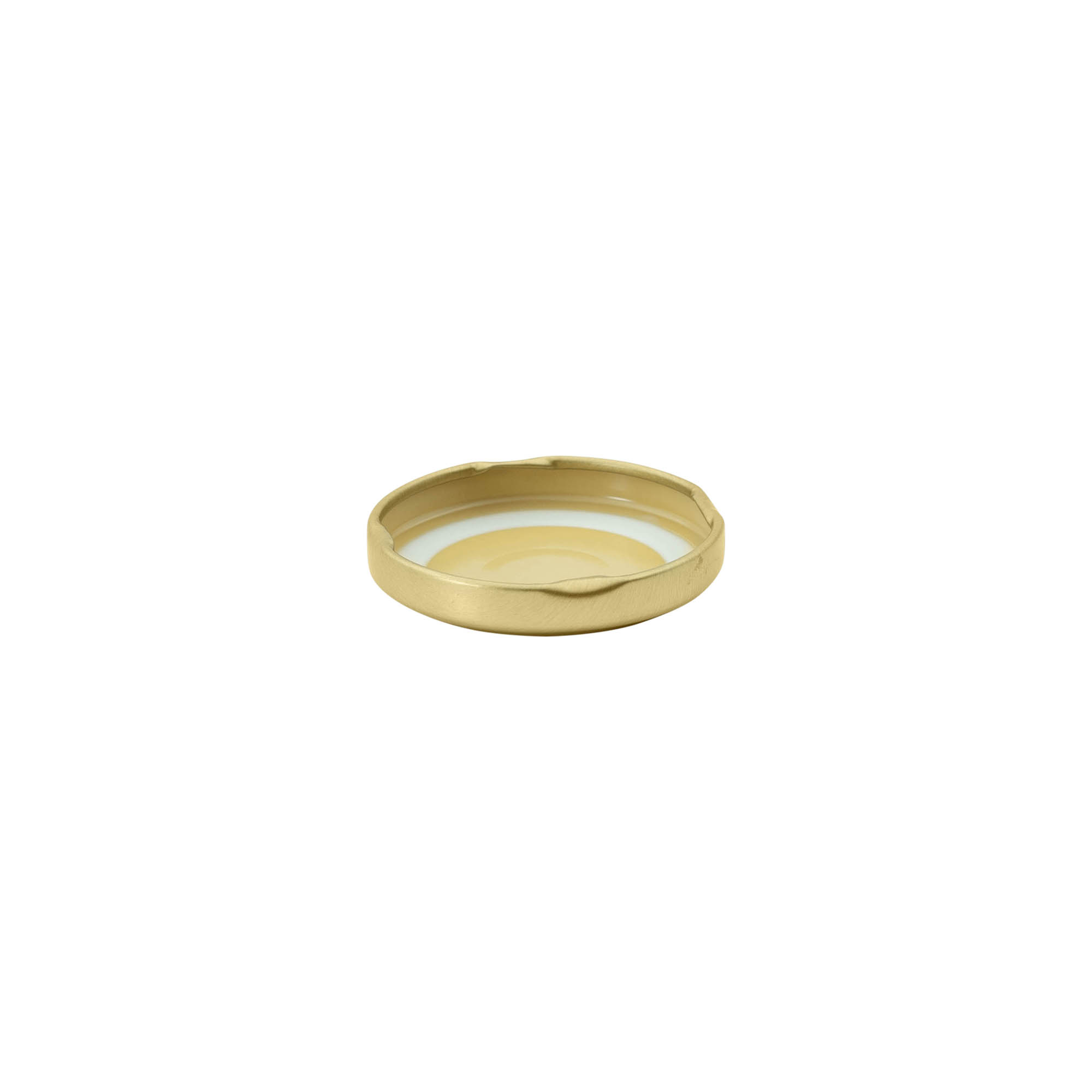 Twist-off lid, tinplate, gold, for opening: TO 48
