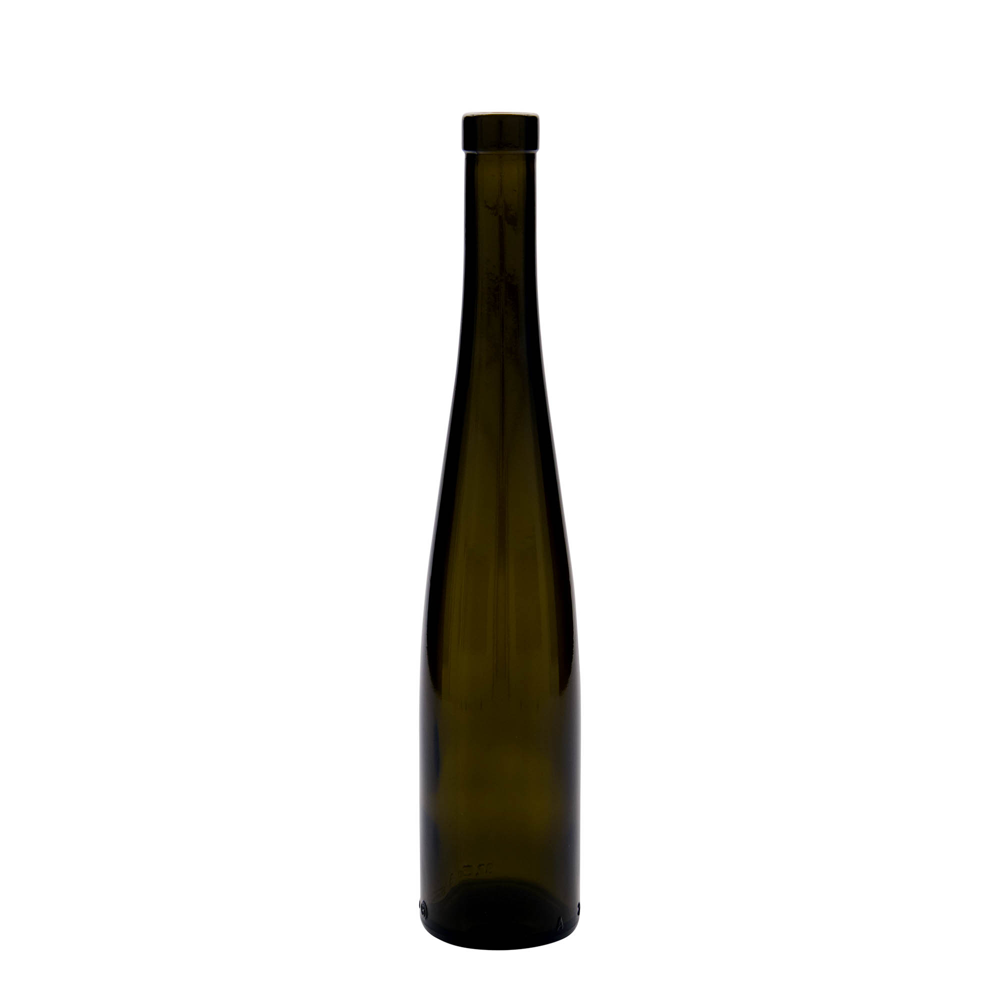 375 ml glass bottle 'Weinschlegel', antique green, opening: cork