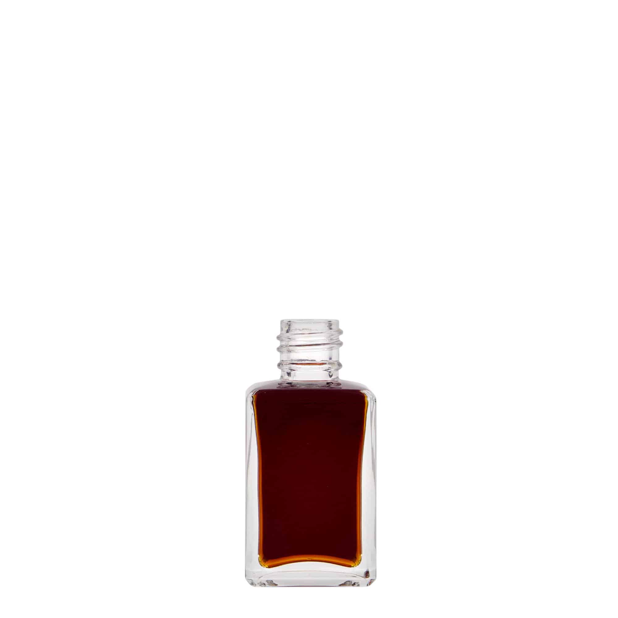 30 ml glass bottle 'Tamme', square, opening: PP 18