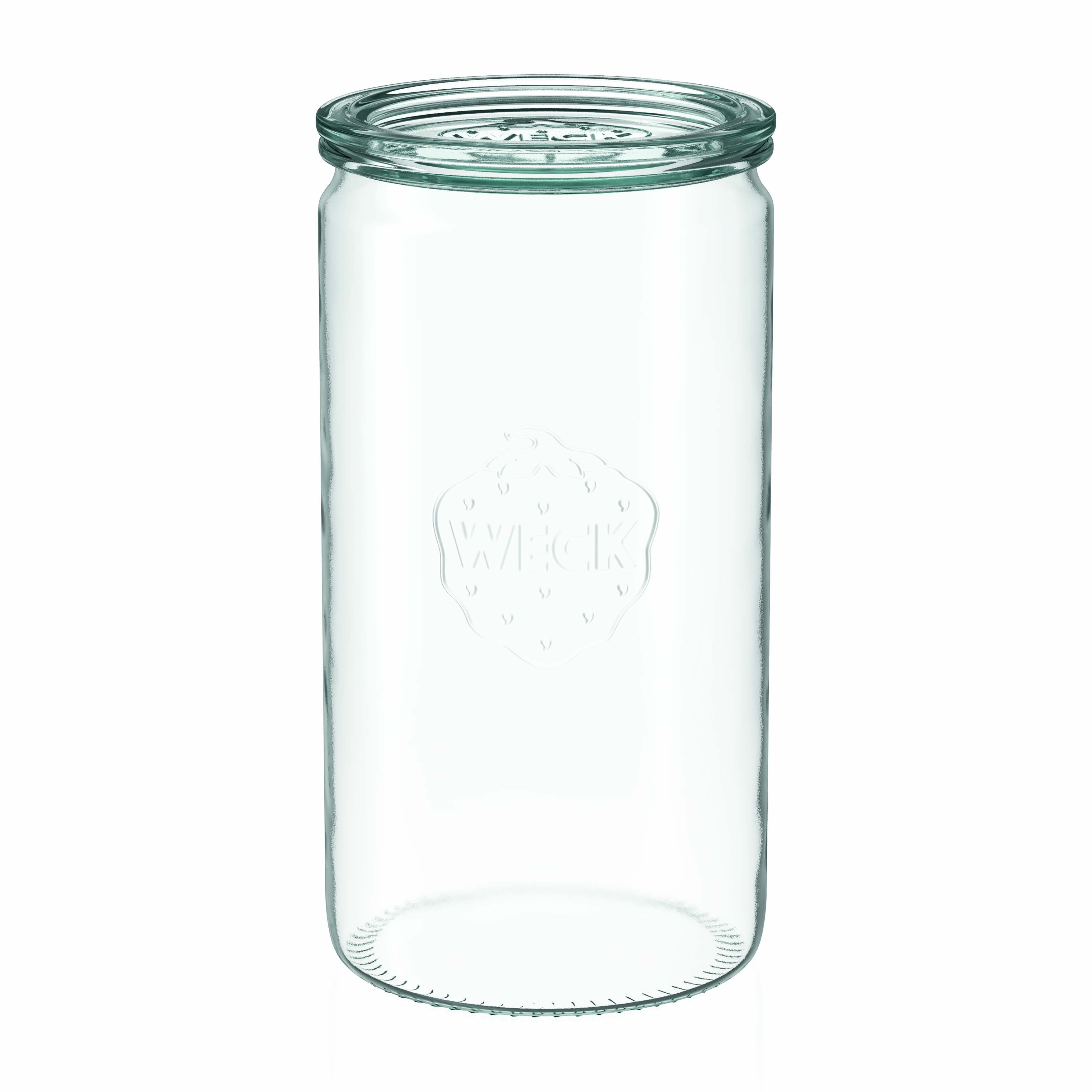 1,575 ml WECK cylinder glass, opening: round rim
