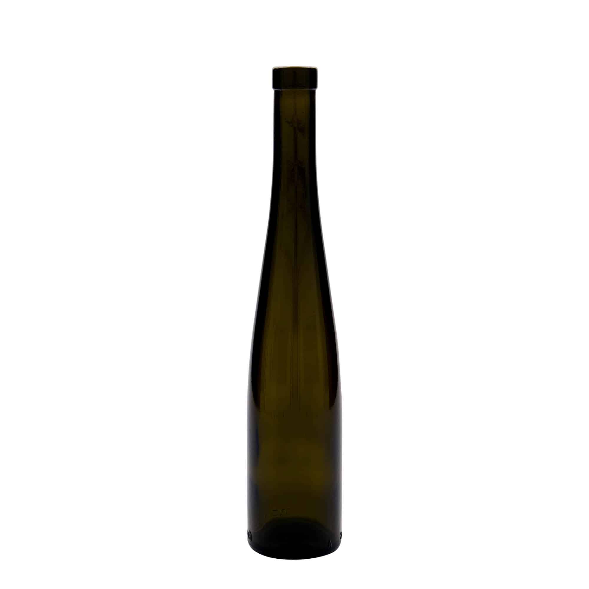 375 ml glass bottle 'Weinschlegel', antique green, closure: cork