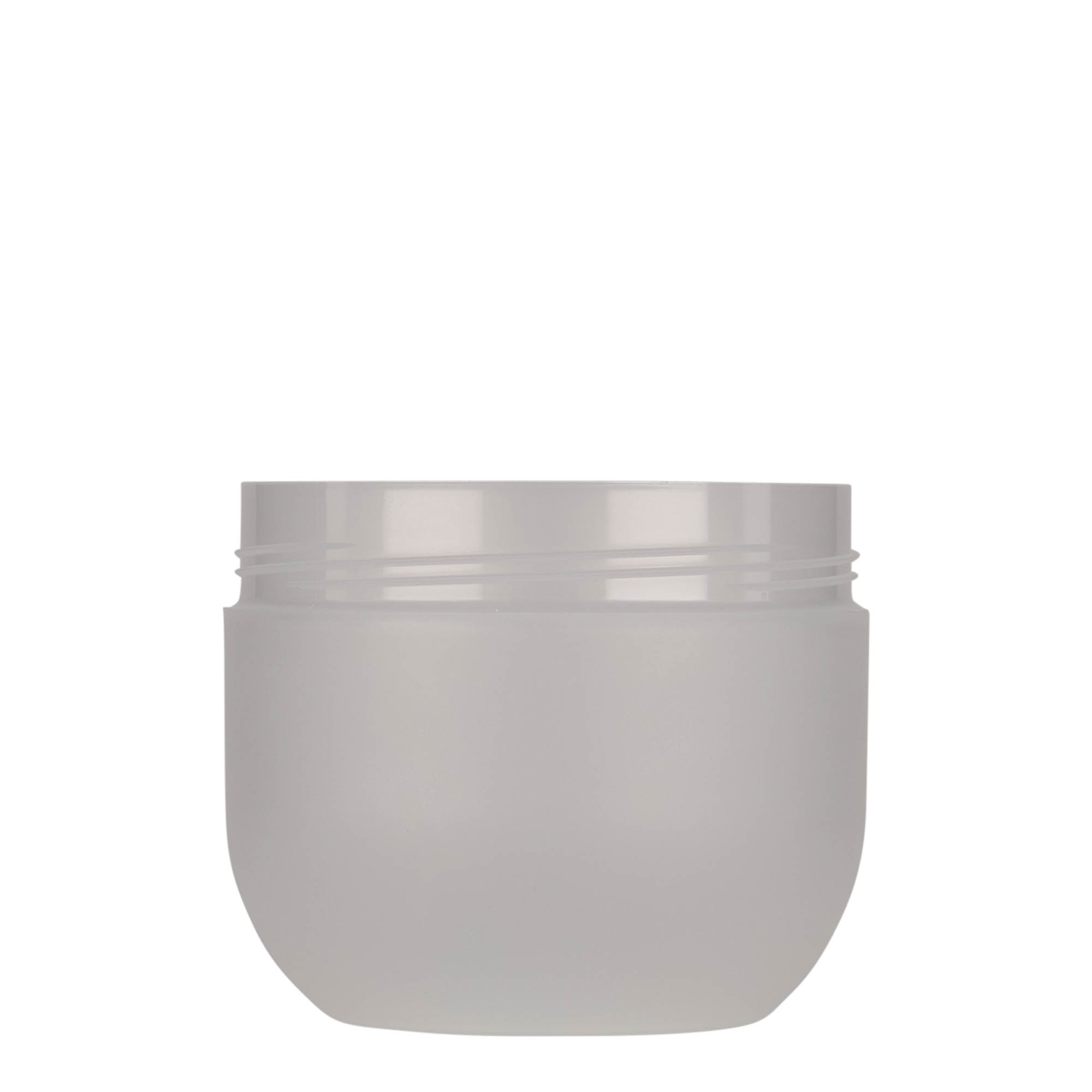 500 ml plastic jar 'Magic', PP, natural, opening: screw cap 500 ml plastic jar 'Magic', PP, natural, opening: screw cap