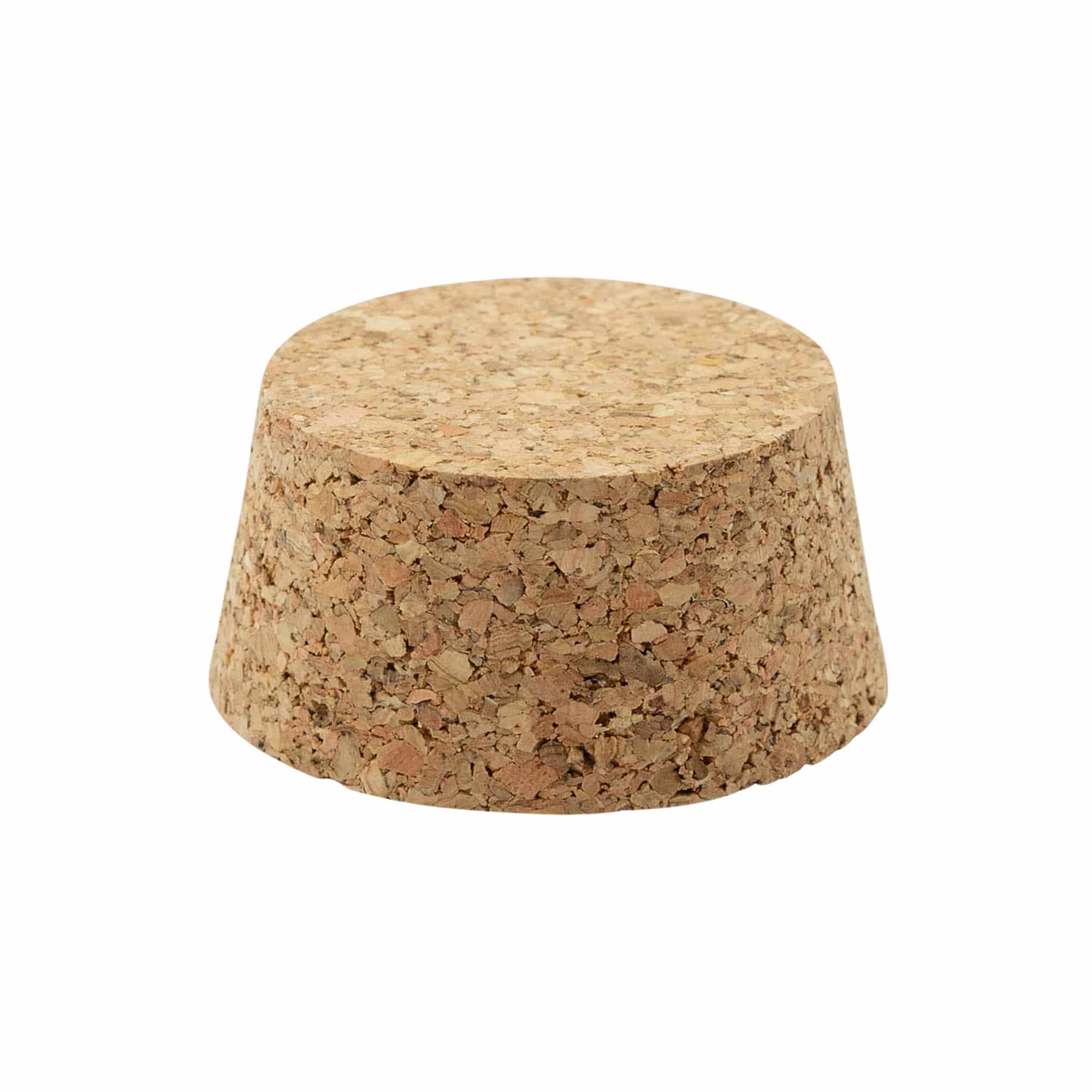 Tapered cork 48-57 x 27, press cork, beige, for opening: cork Tapered cork 48-57 x 27, press cork, beige, for opening: cork