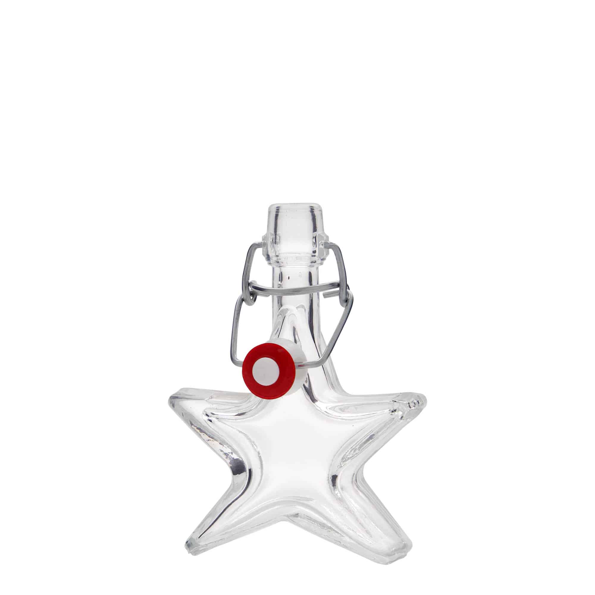 40 ml glass bottle 'Star', opening: swing top closure 40 ml glass bottle 'Star', opening: swing top closure