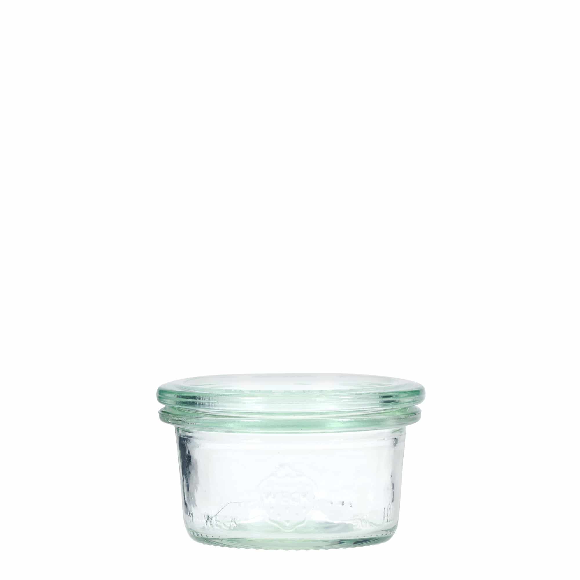 12x 50 ml WECK inverted jar with glass lid RR 60