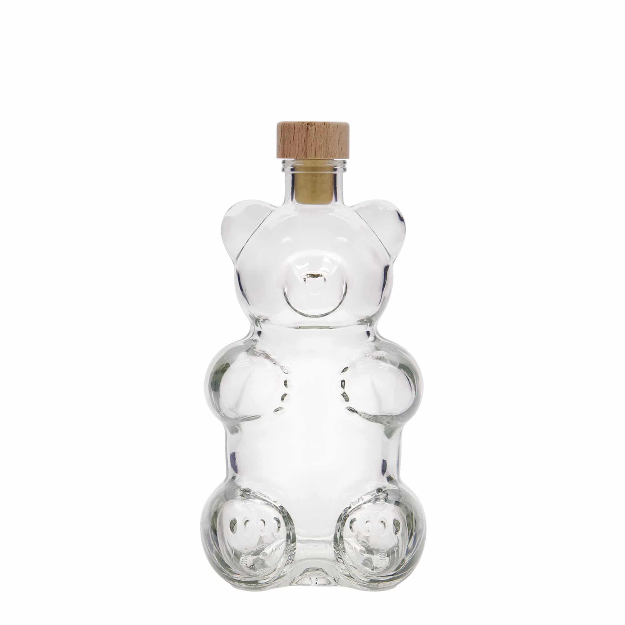 350 ml glass bottle 'Bear', opening: cork