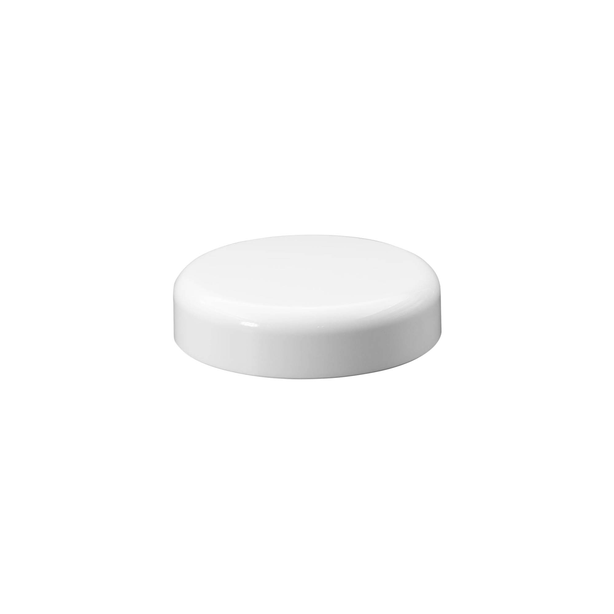 Screw cap for 100 ml 'Bianca', PP plastic, white Screw cap for 100 ml 'Bianca', PP plastic, white