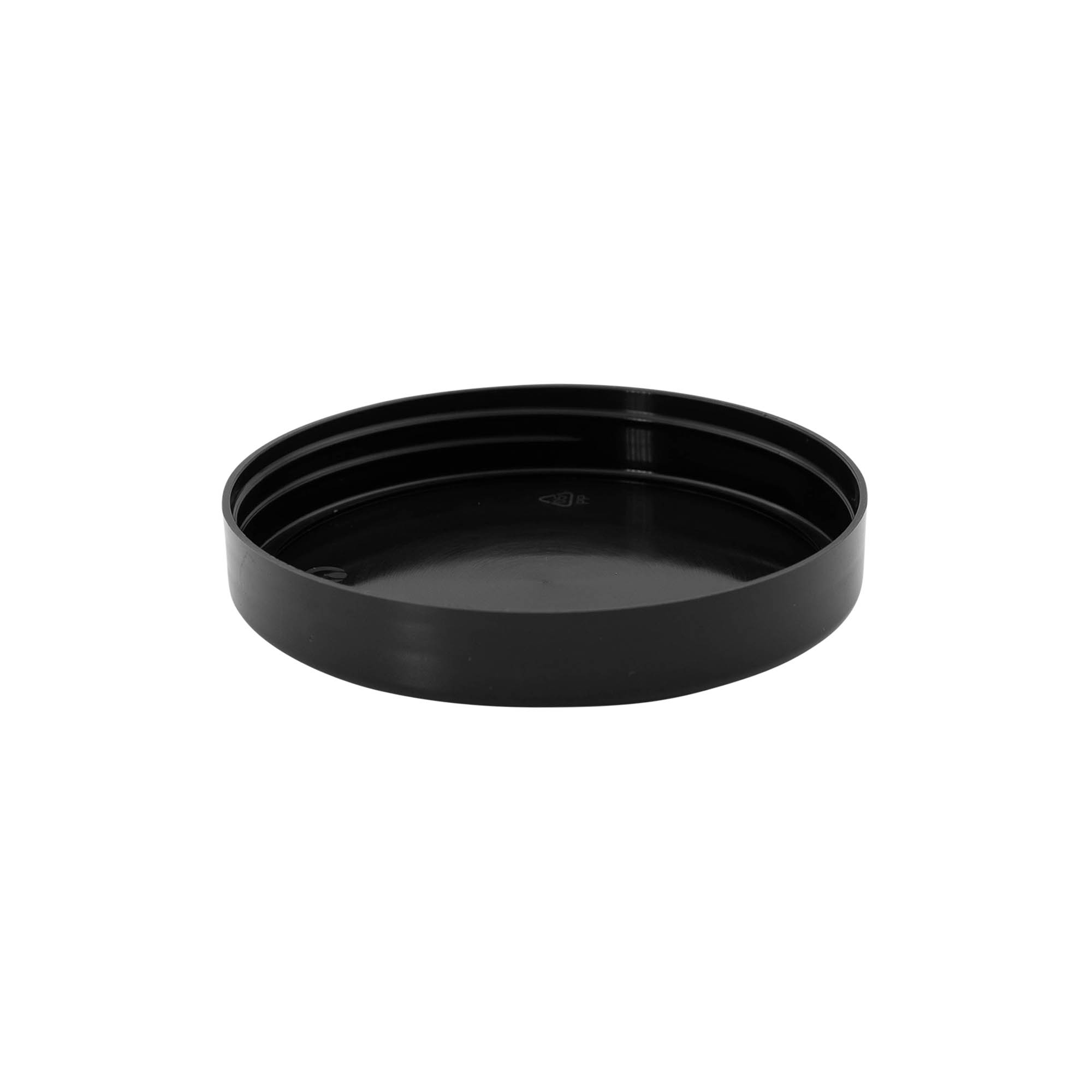 Screw cap, PP plastic, black, for opening: 100/400