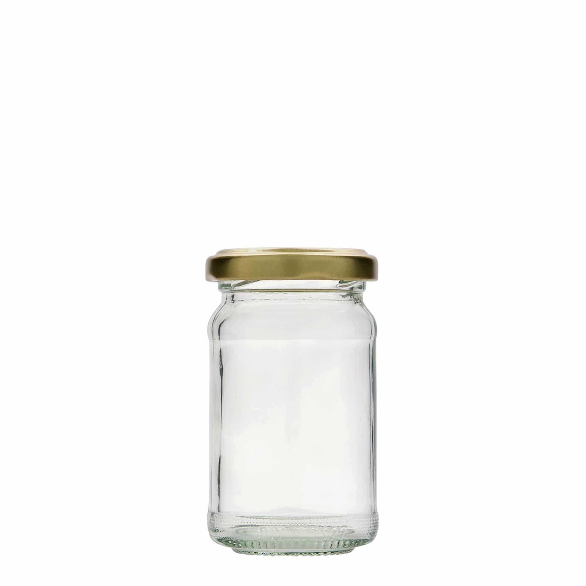 107 ml tall round jar, closure: twist off (TO 48)