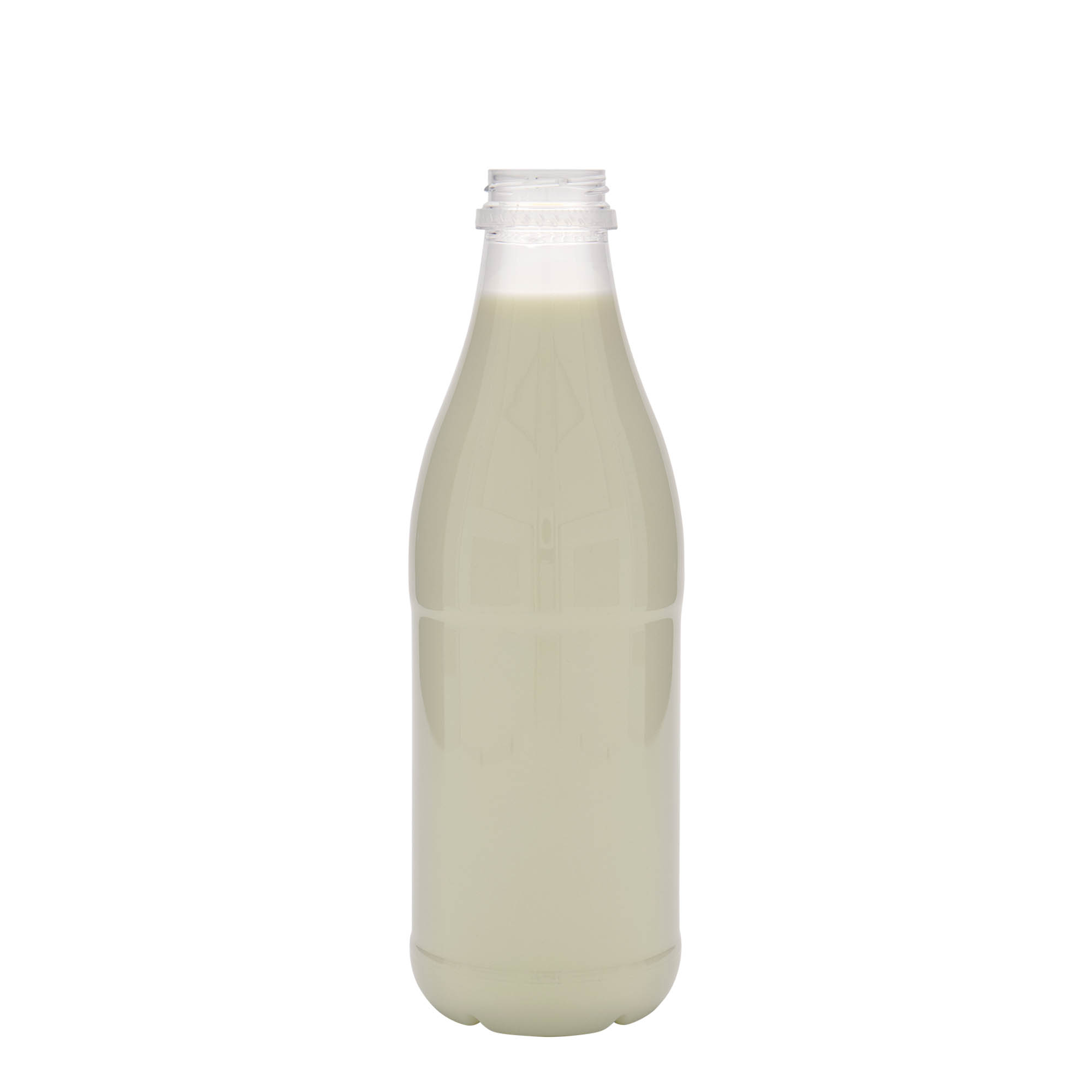 1,000 ml PET bottle 'Milk and Juice', plastic, opening: 38 mm 1,000 ml PET bottle 'Milk and Juice', plastic, opening: 38 mm