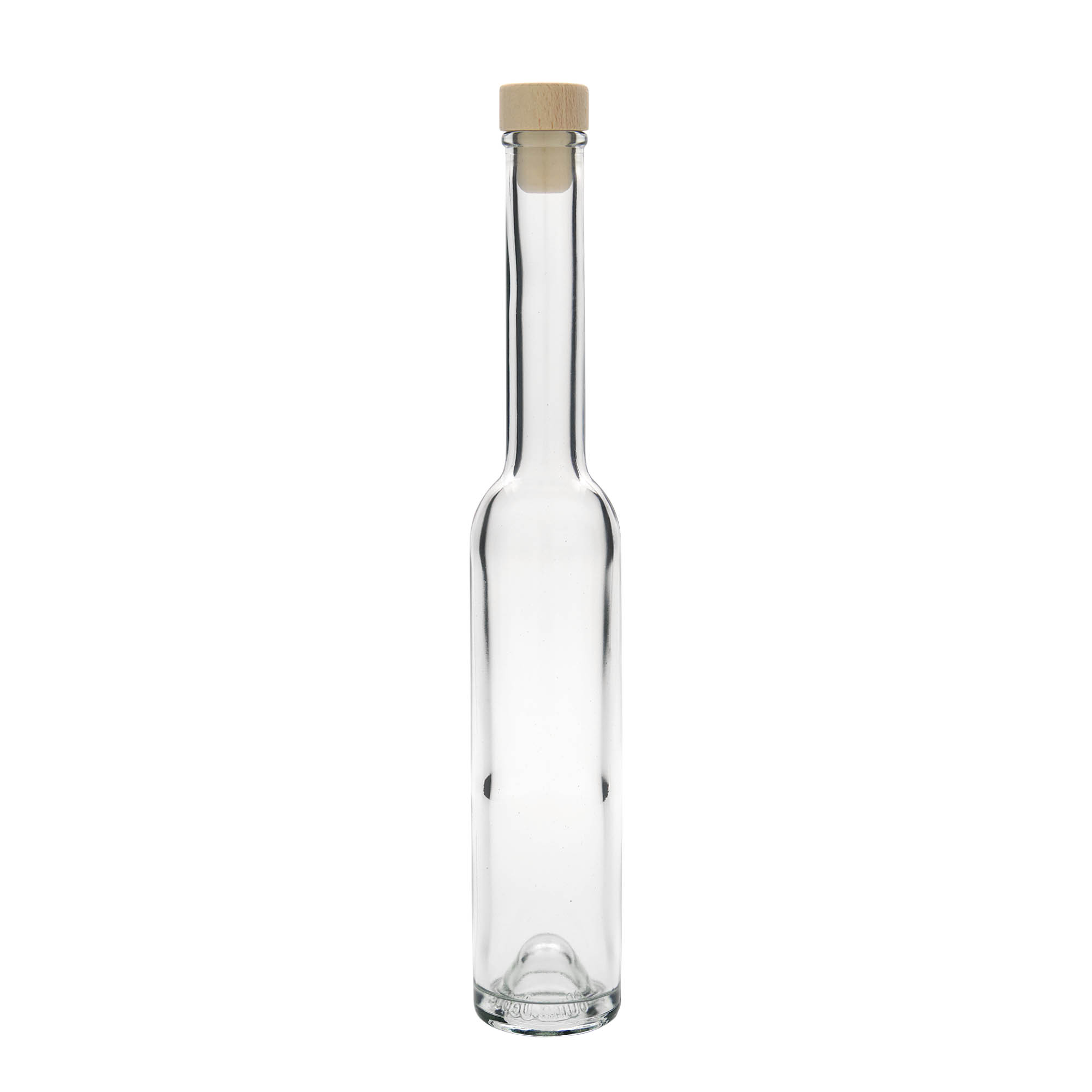 200 ml glass bottle 'Platina', opening: cork