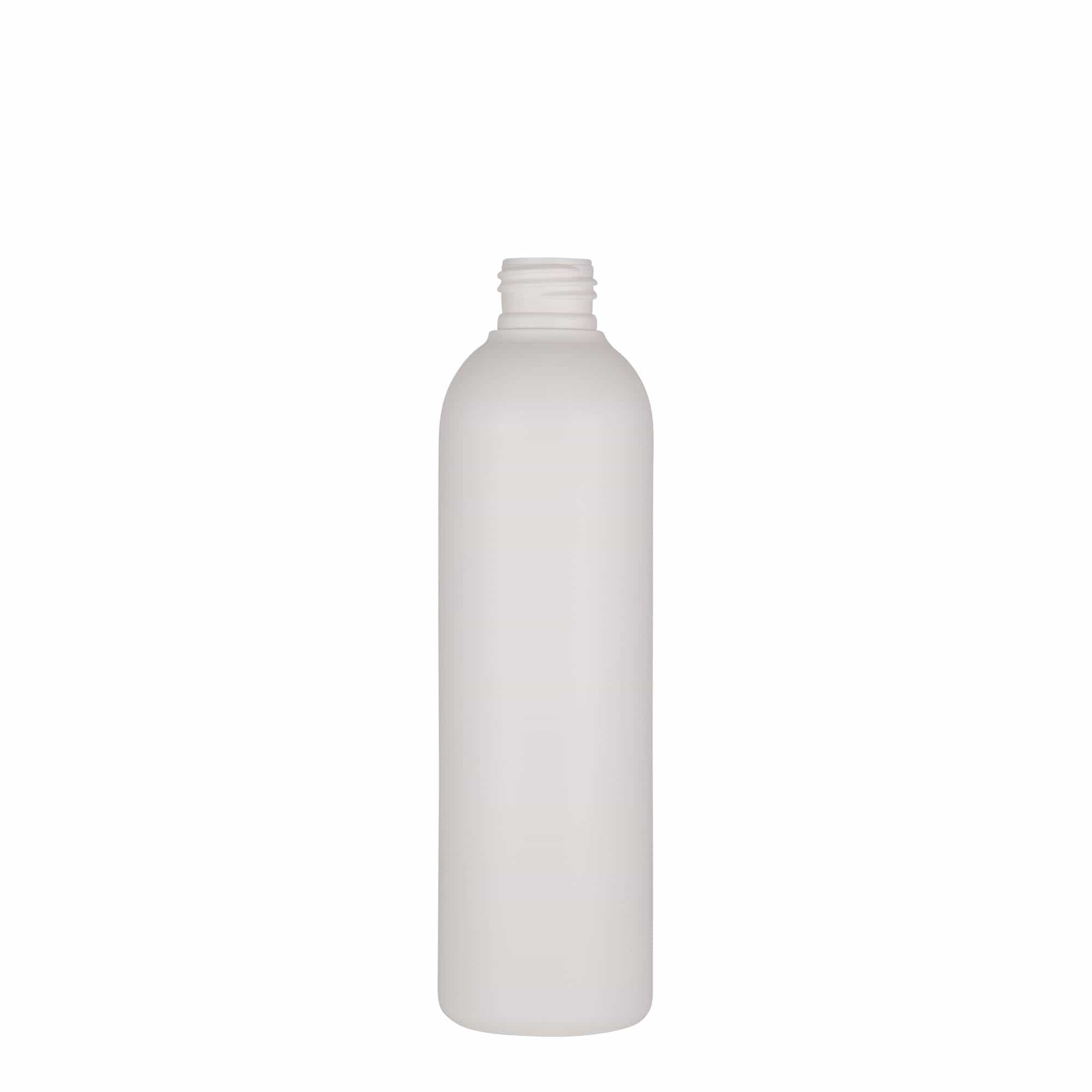 250 ml plastic bottle 'Tuffy', HDPE, white, opening: 24/410