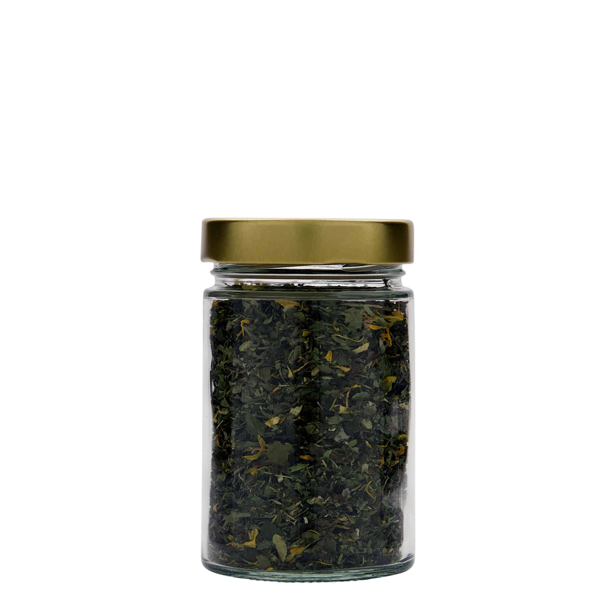 327 ml round glass ‘Aurora’, opening: Deep-Twist-off (DTO 66)