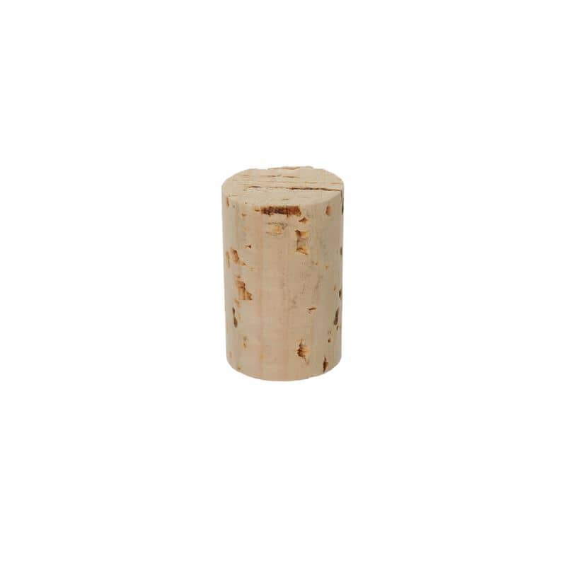 Wine cork 24 mm, natural cork, beige, for opening: cork