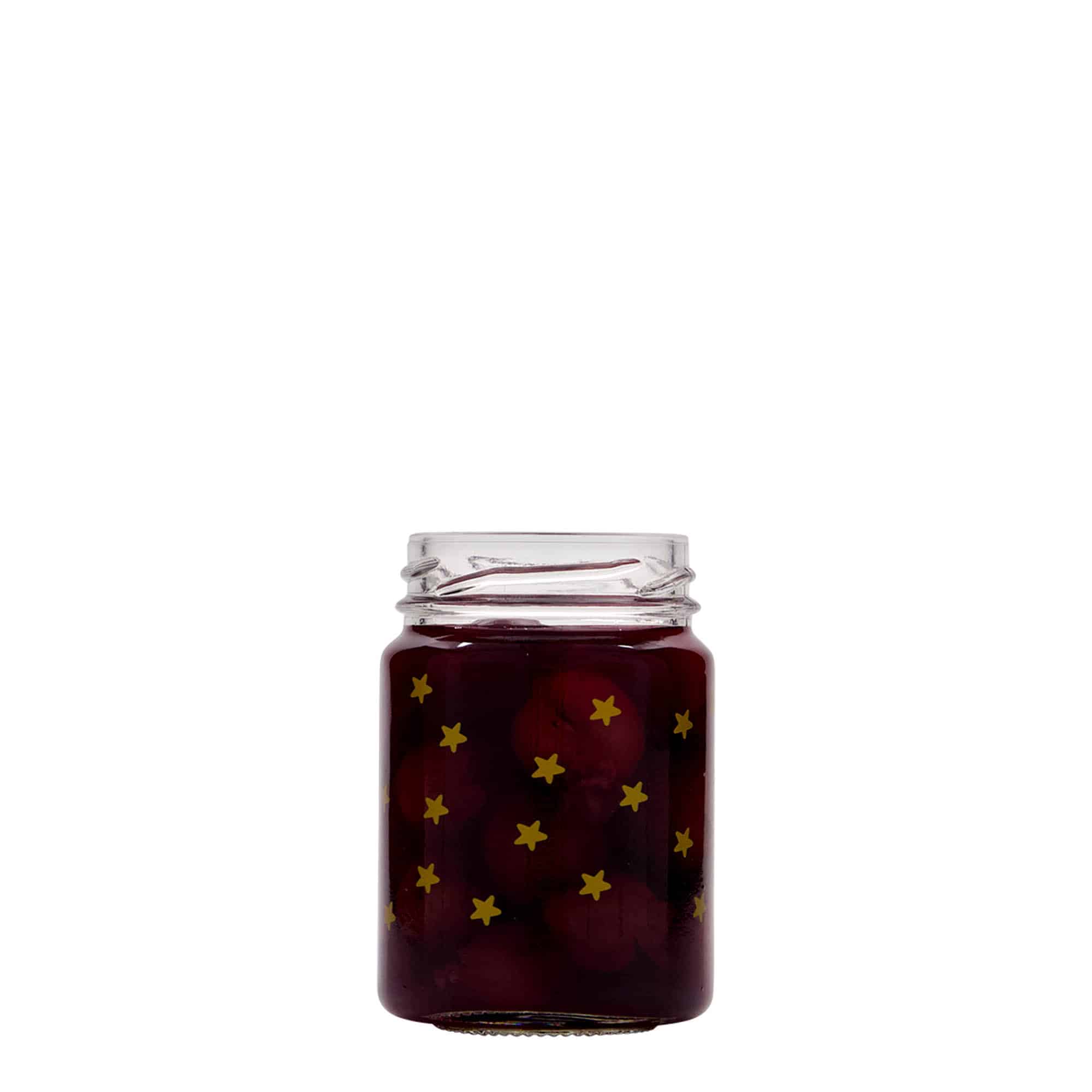 106 ml round jar, print: starry sky, closure: twist off (TO 48)