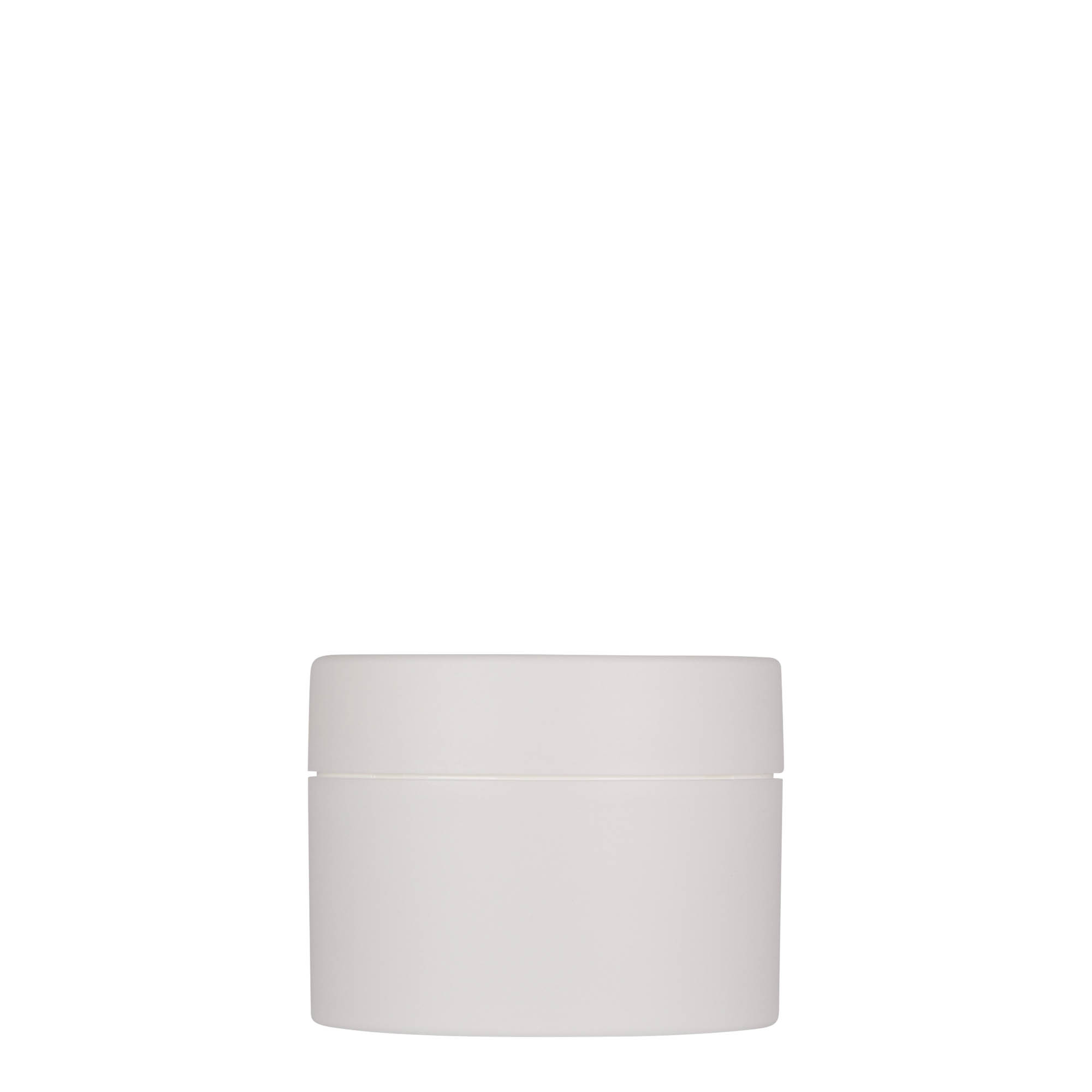 100 ml plastic jar 'Antonella', PP, white, opening: screw cap