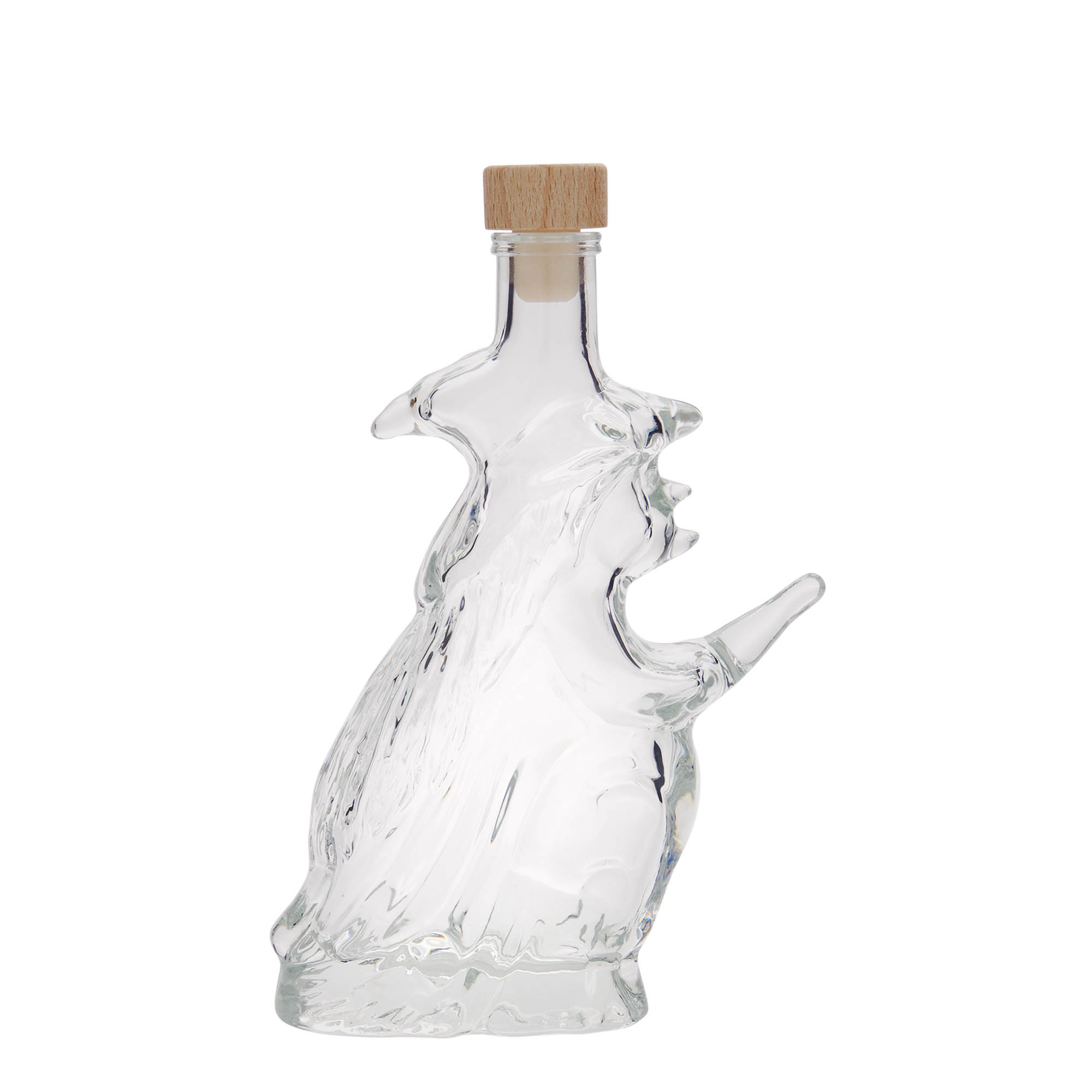 200 ml glass bottle ‘Witch’, opening: cork
