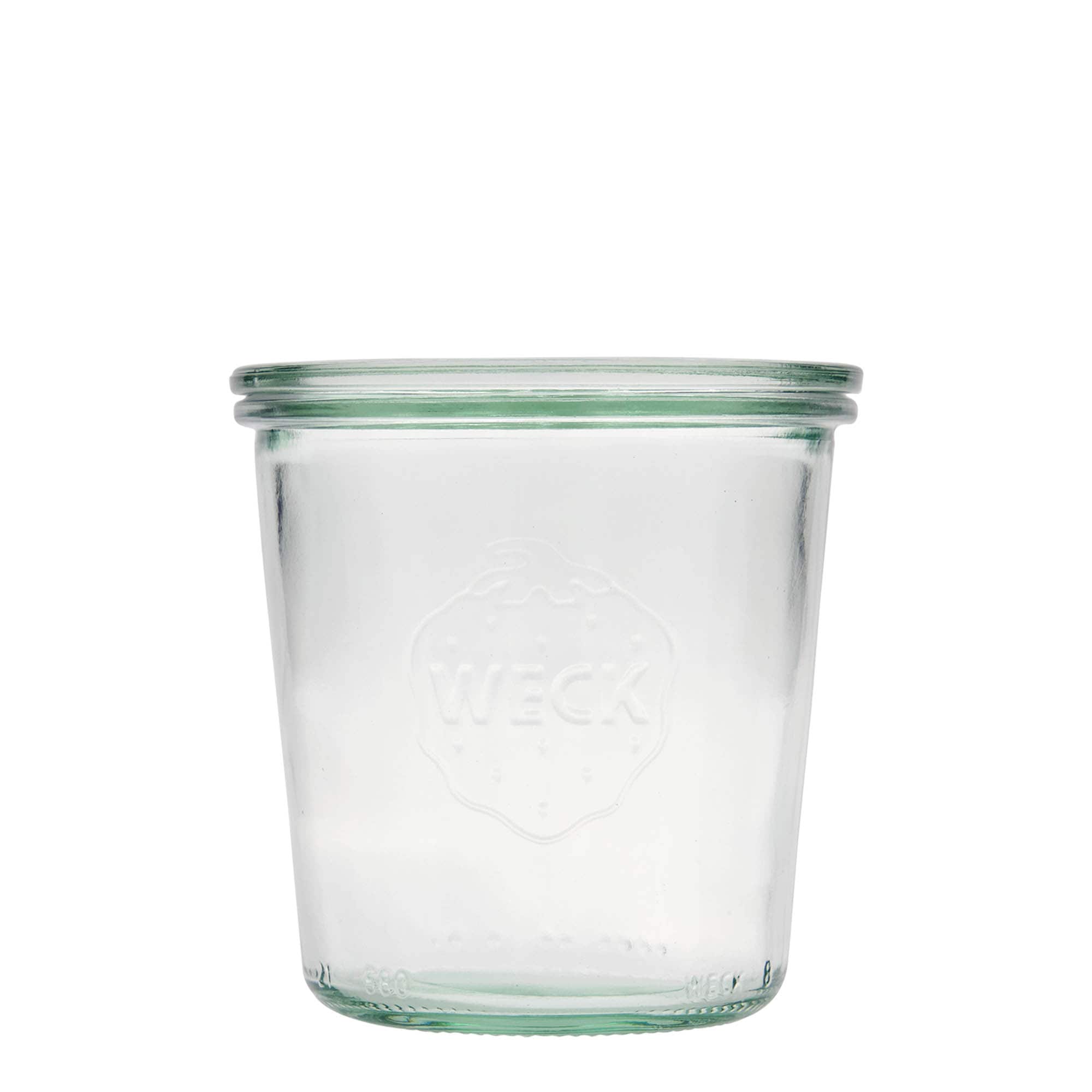 580 ml WECK cylindrical jar, closure: round rim