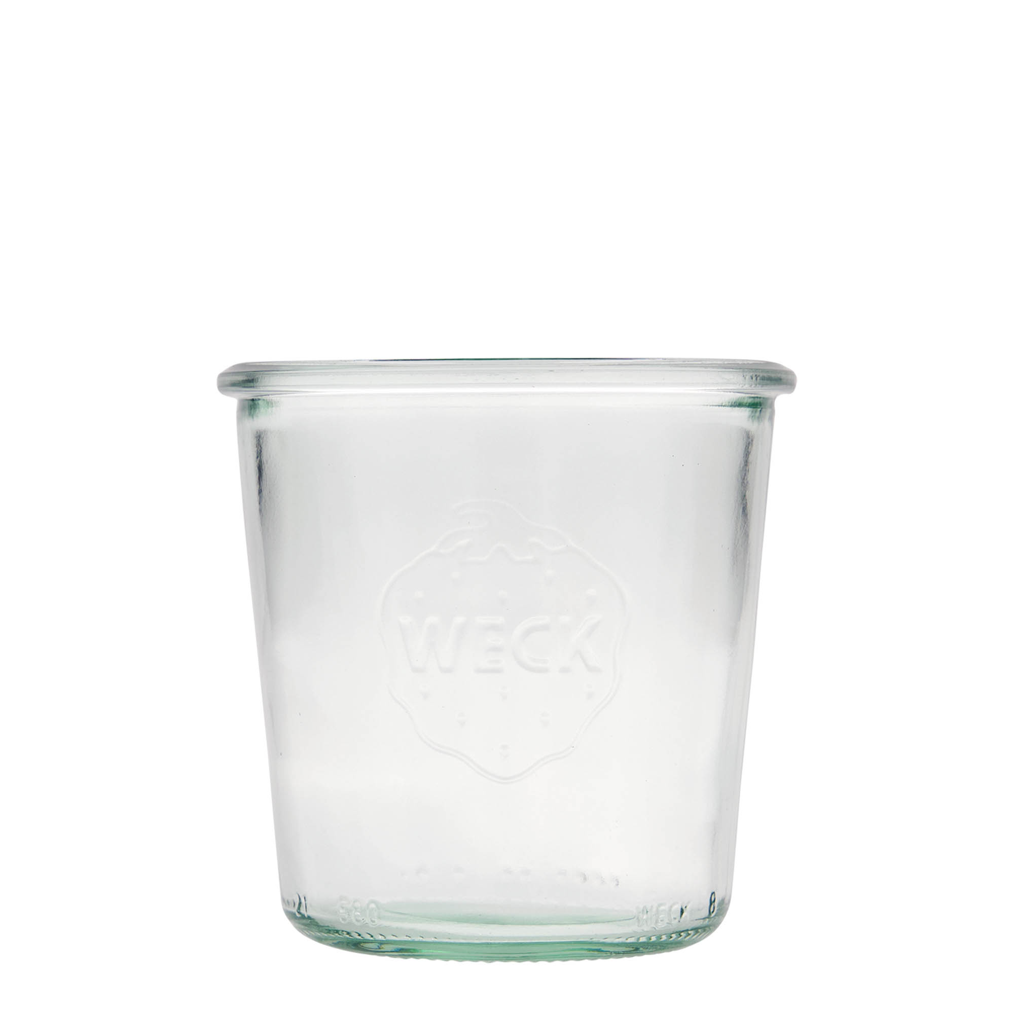 580 ml WECK inverted glass, opening: round rim 580 ml WECK inverted glass, opening: round rim