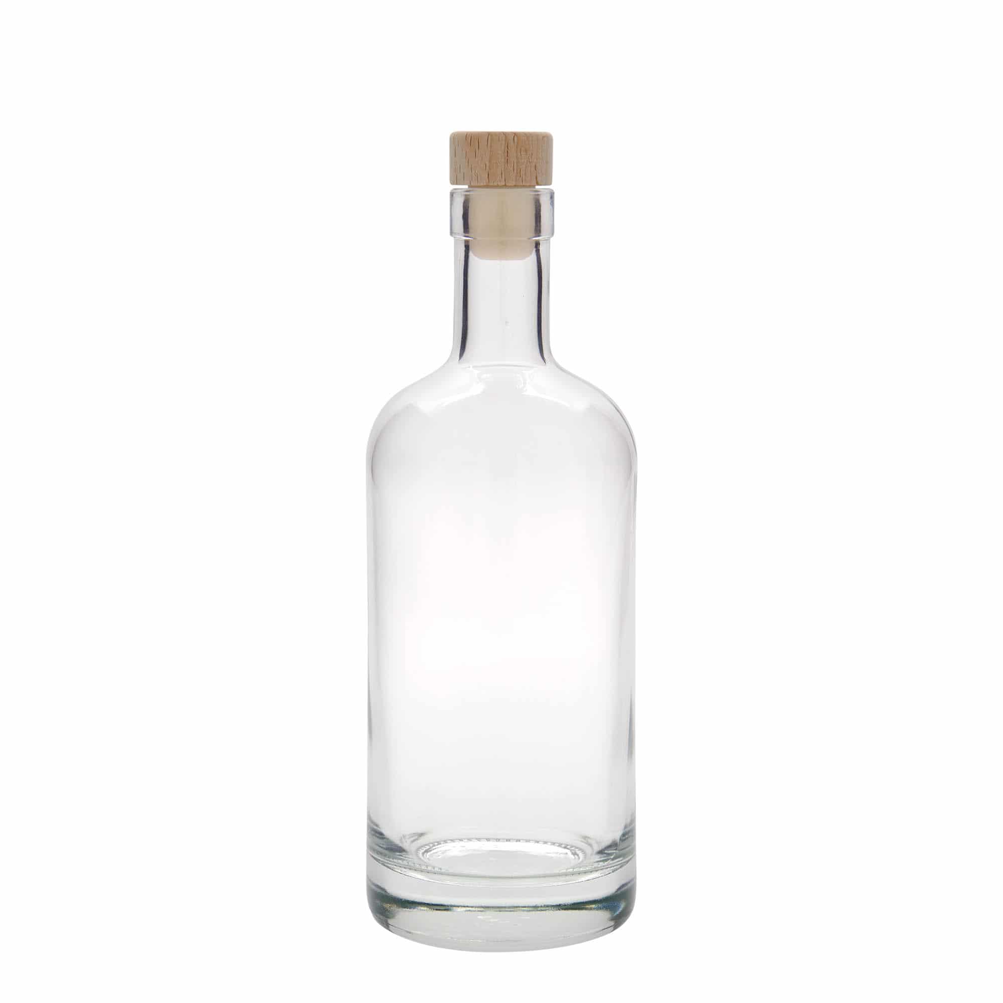 500 ml glass bottle 'Linea Uno', closure: cork
