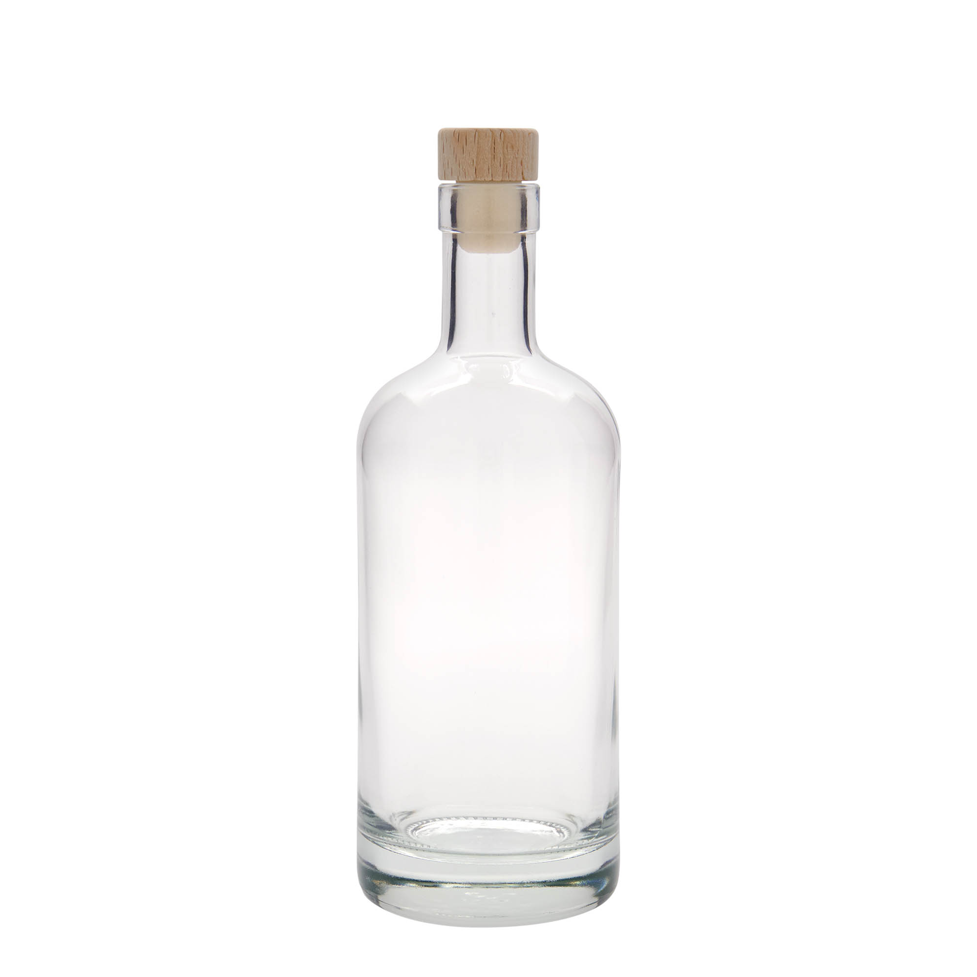 500 ml glass bottle ‘Linea Uno’, opening: cork