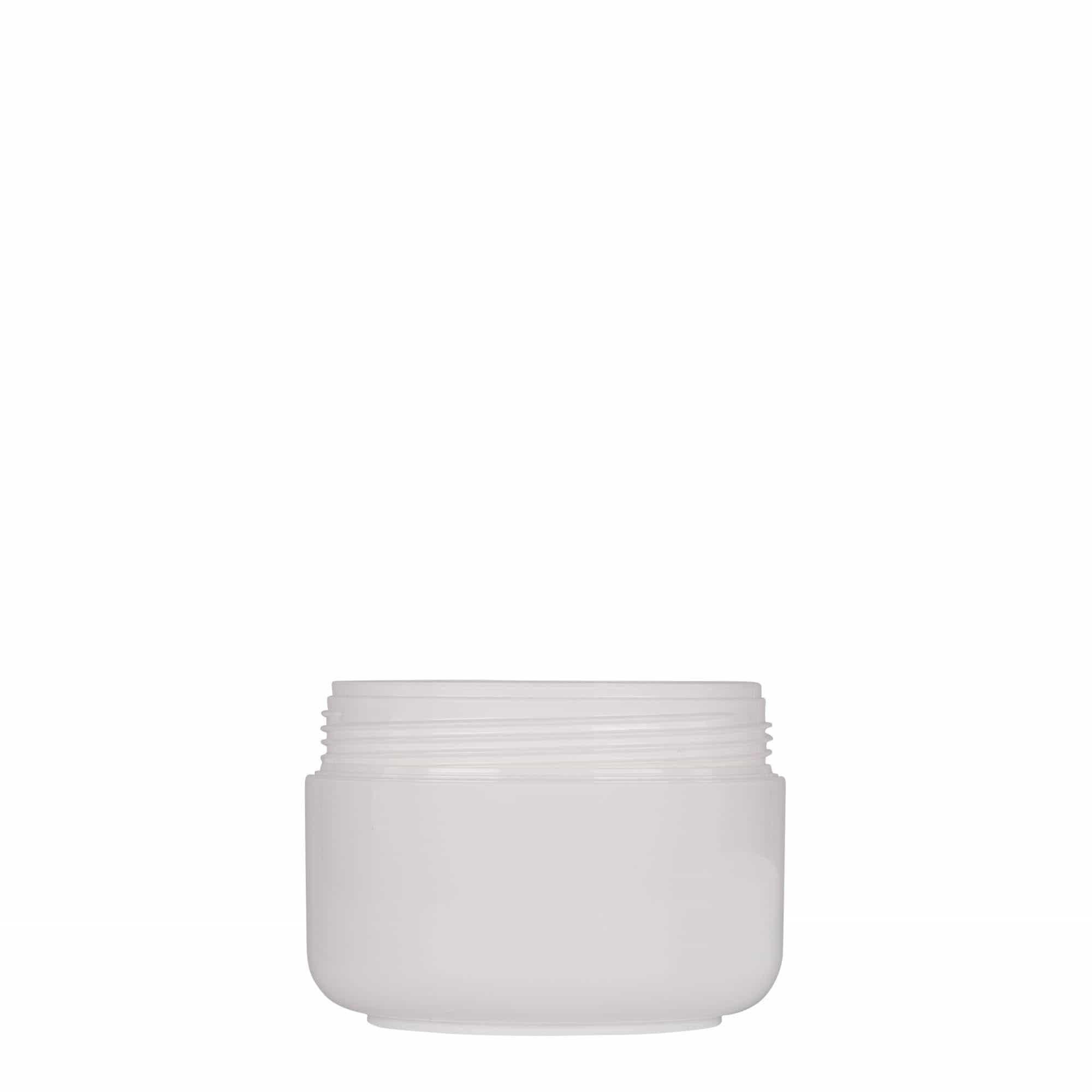 150 ml plastic jar 'Bianca', PP, white, opening: screw cap