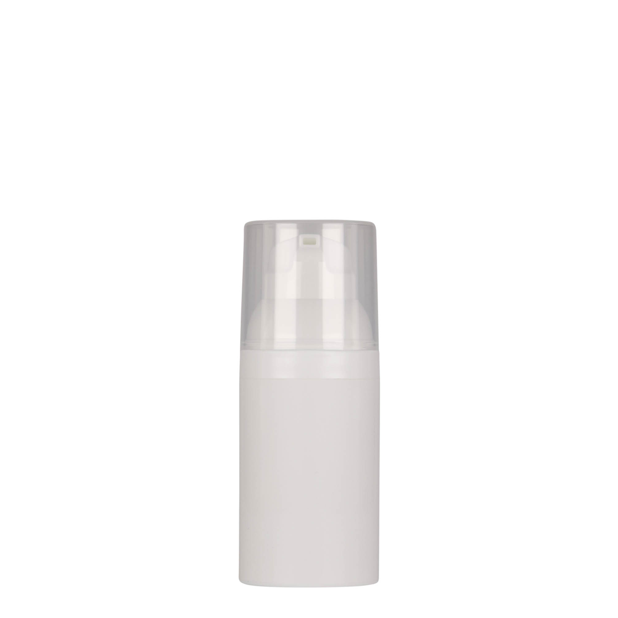30 ml Airless Dispenser 'Mezzo', PP plastic, white 30 ml Airless Dispenser 'Mezzo', PP plastic, white