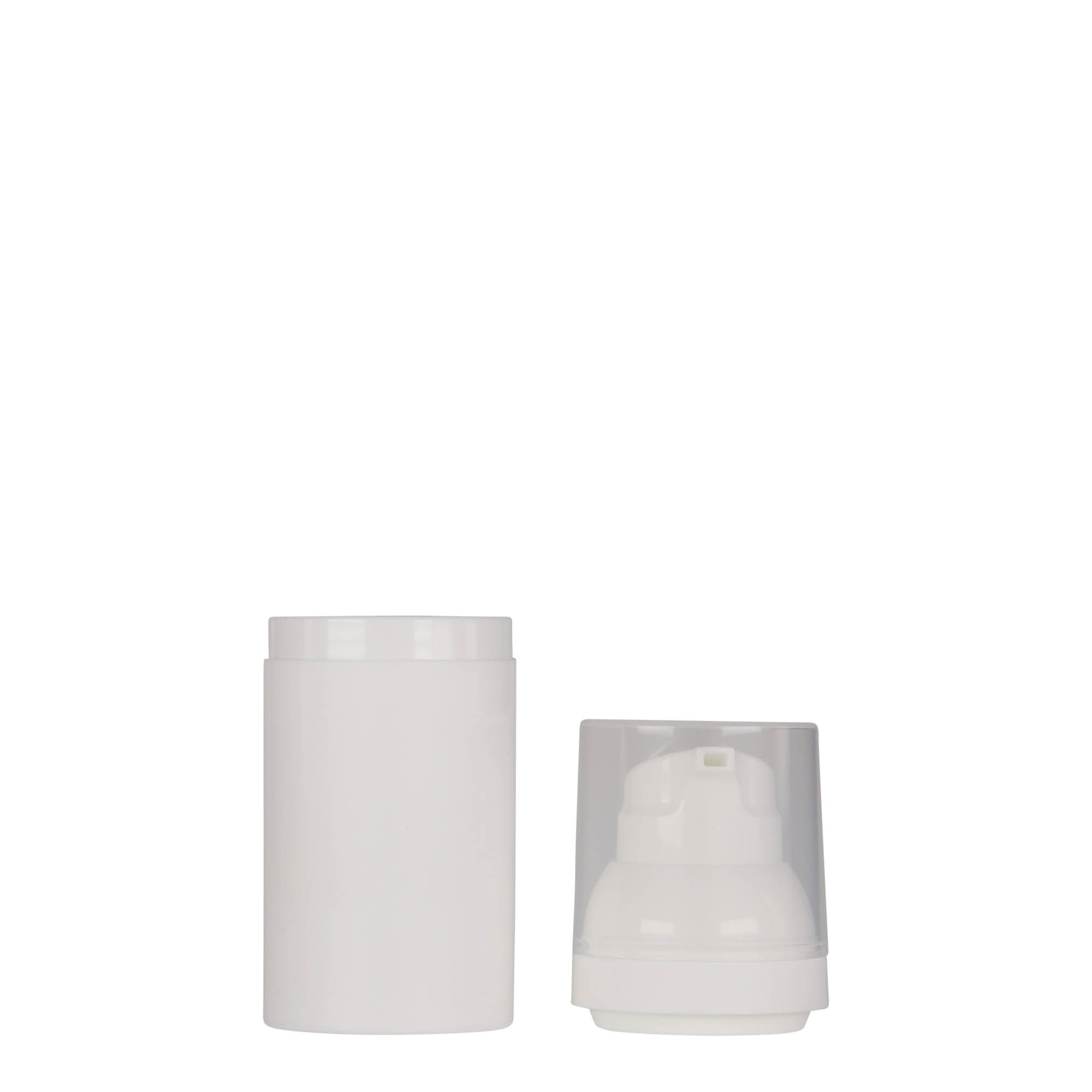 30 ml Airless Dispenser ‘Mezzo’, PP plastic, white