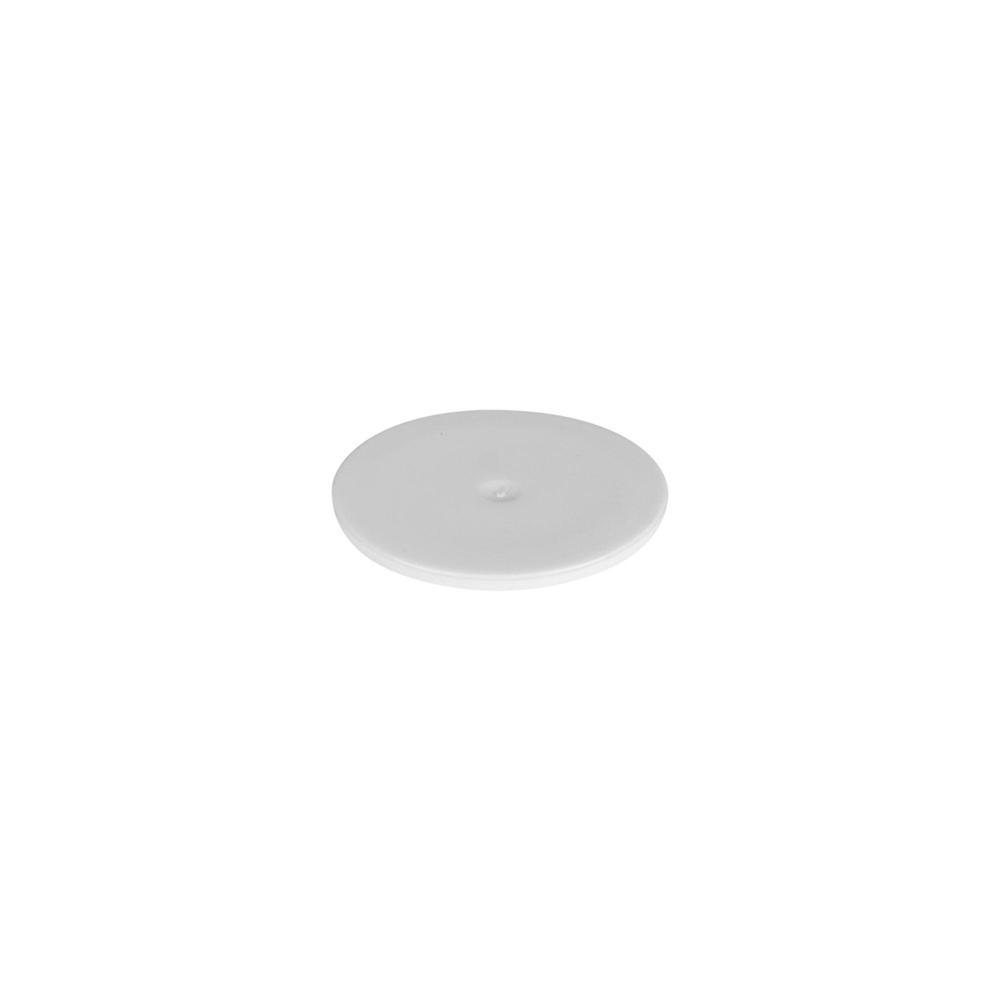 Cover disc for 5 ml 'Bianca', PP plastic, white Cover disc for 5 ml 'Bianca', PP plastic, white