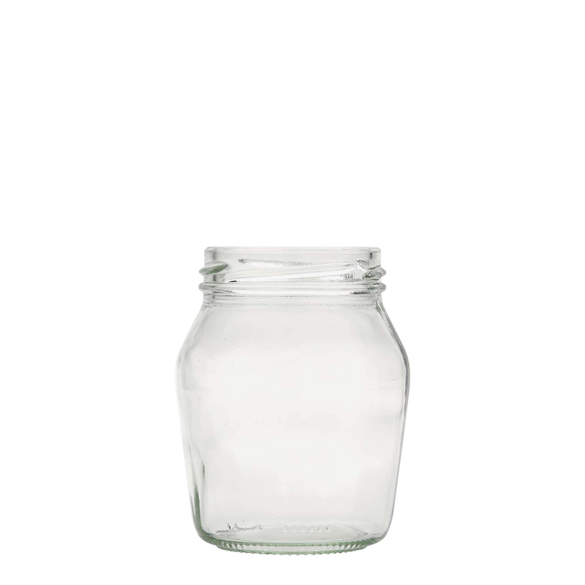 180 ml bulbous round jar, closure: twist off (TO 58)