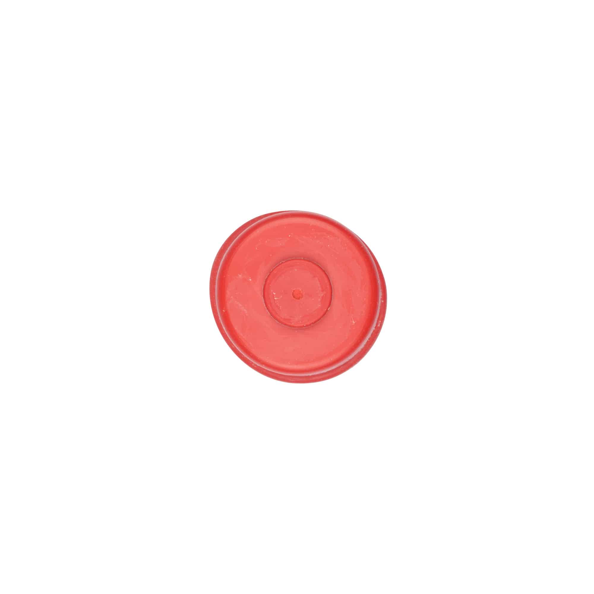 Bridge cap type 1, rubber, red