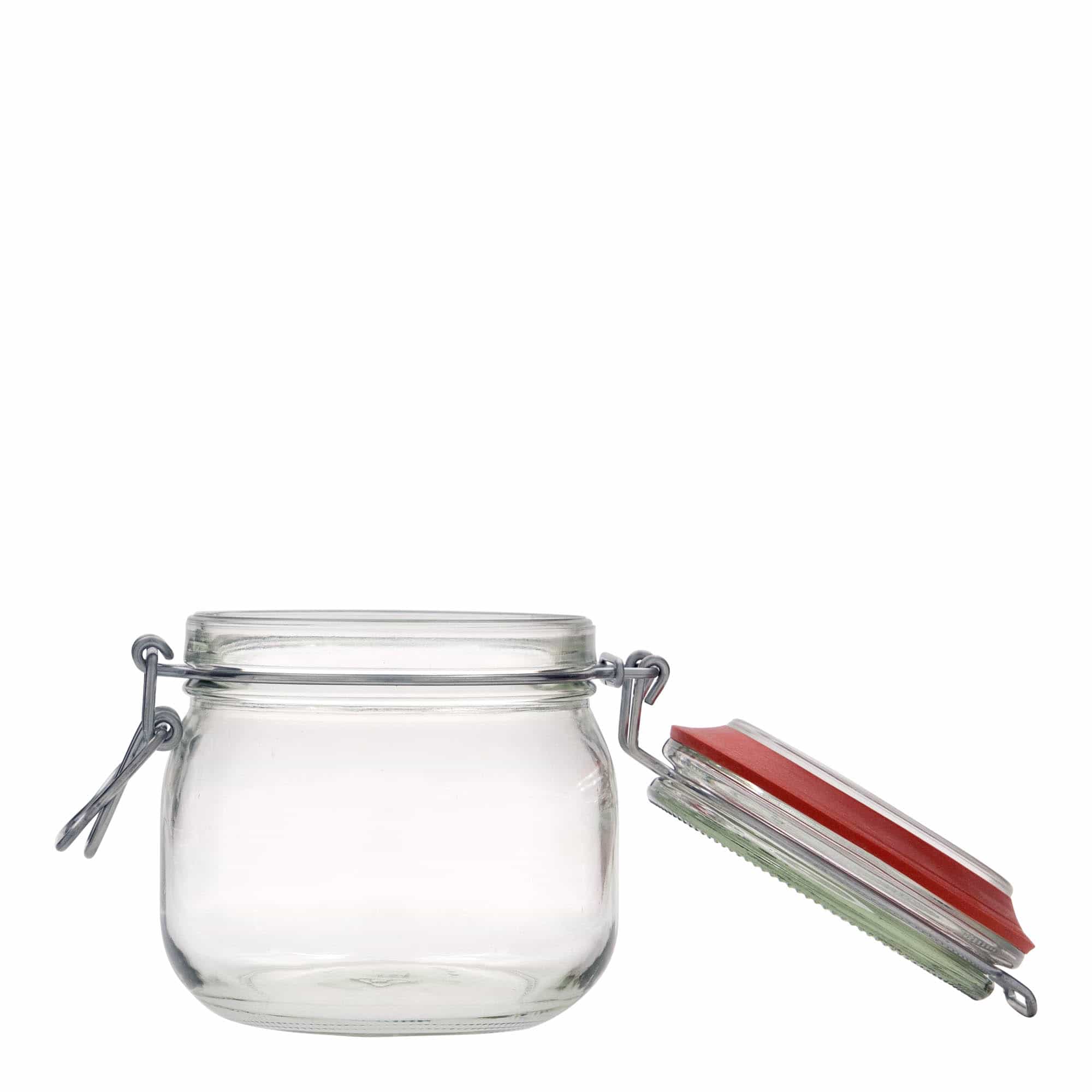 634 ml bulbous wire bail jar, opening: wire bail closure 634 ml bulbous wire bail jar, opening: wire bail closure
