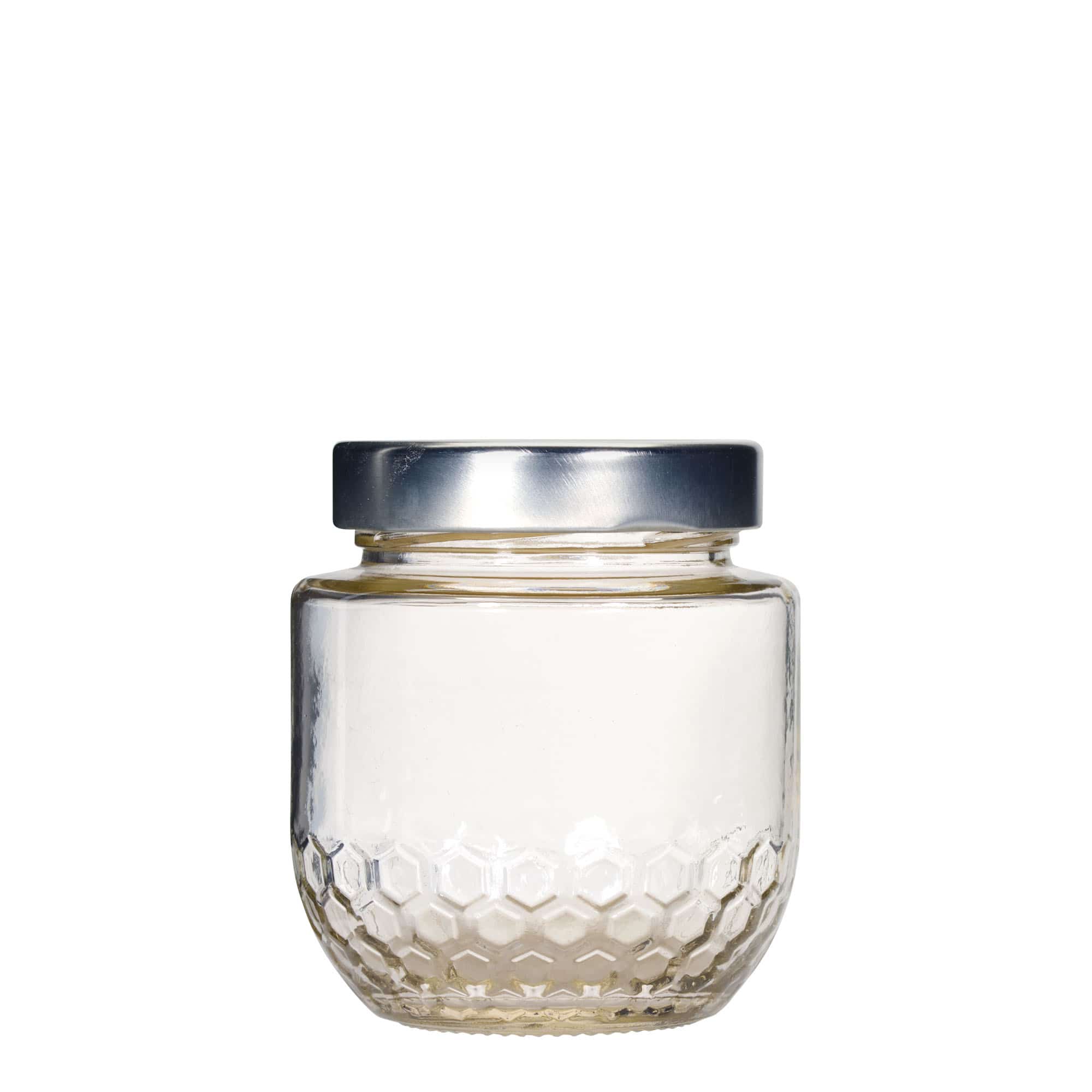 390 ml honey jar 'Maja', opening: Deep-Twist-Off (DTO 70)