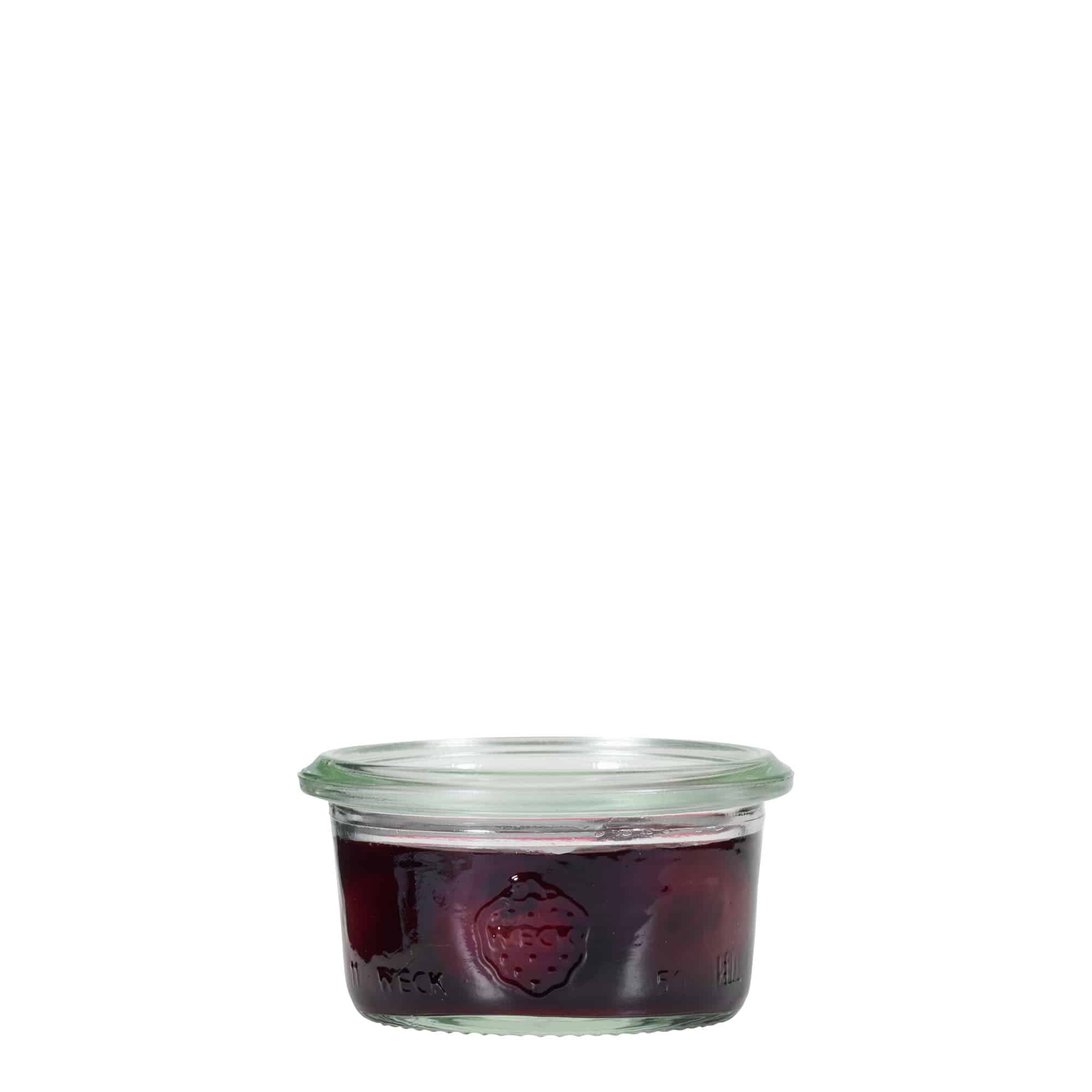 50 ml WECK inverted jar, opening: round rim 50 ml WECK inverted jar, opening: round rim