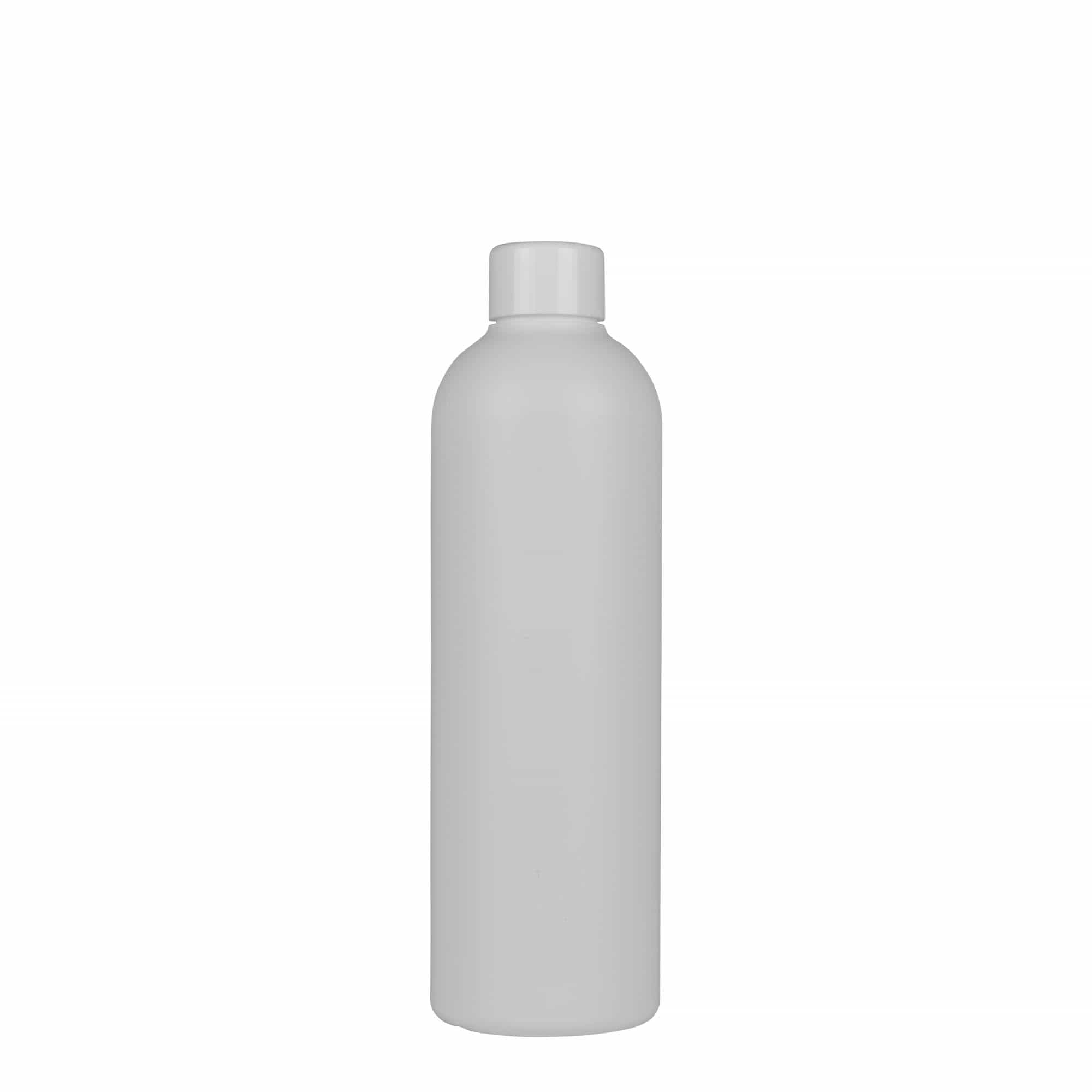 300 ml plastic bottle 'Tuffy', HDPE, white, opening: 24/410