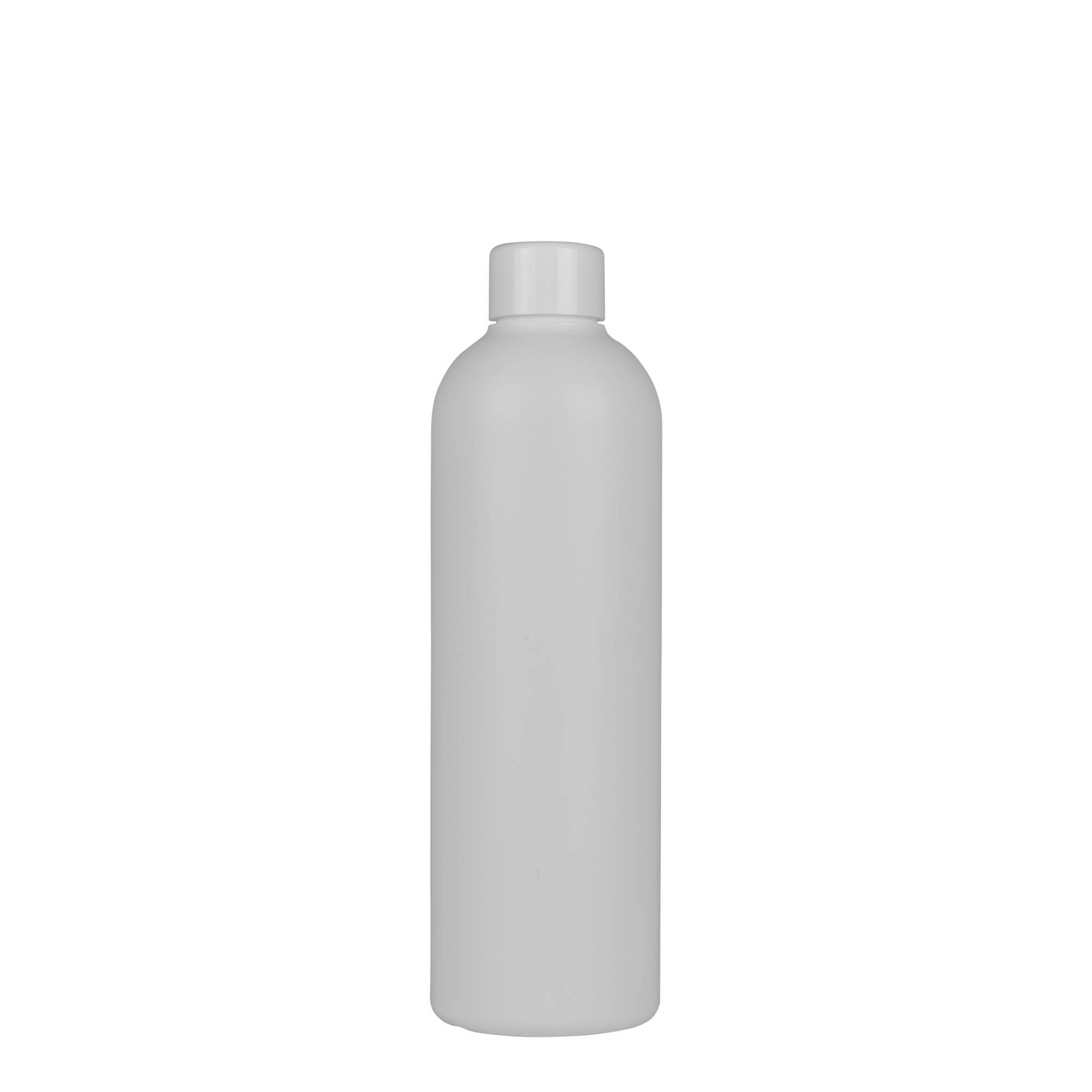 300 ml plastic bottle 'Tuffy', HDPE, white, opening: 24/410
