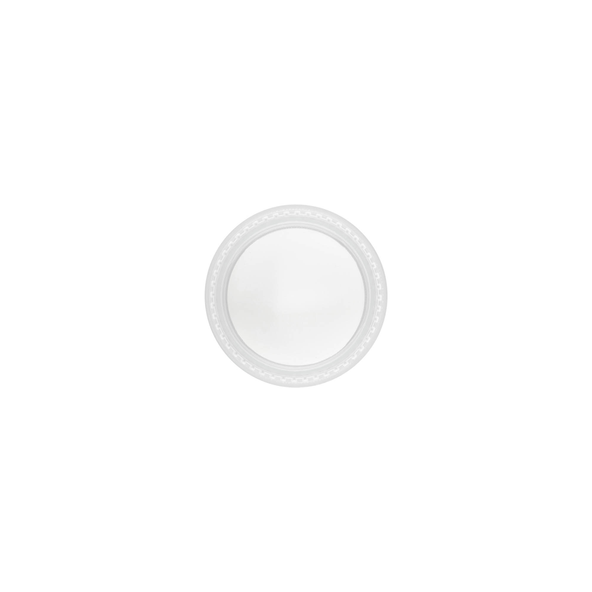 Screw cap 'Clear/Platinum Edition', PP plastic, white, for opening: 45/2P Screw cap 'Clear/Platinum Edition', PP plastic, white, for opening: 45/2P