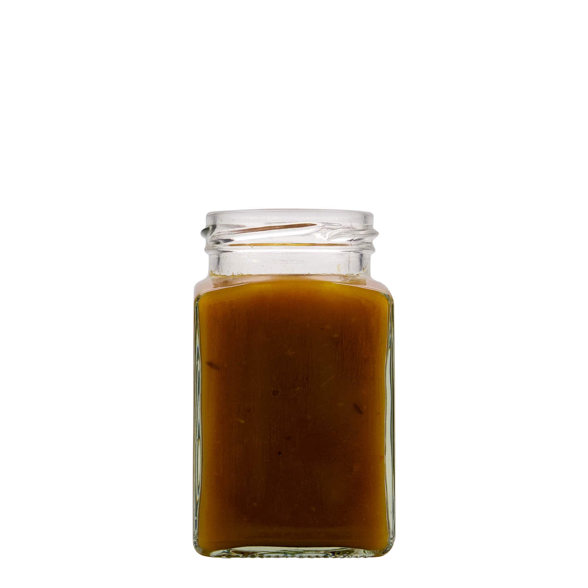 260 ml square glass, opening: Twist-Off (TO 58)